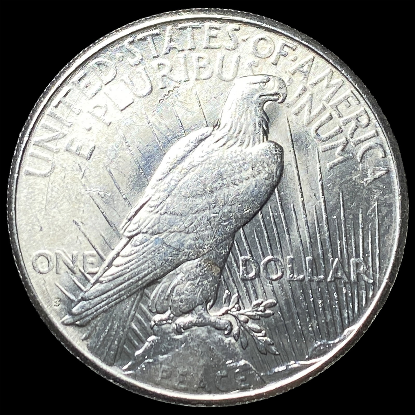 1925-S Silver Peace Dollar UNCIRCULATED - 2