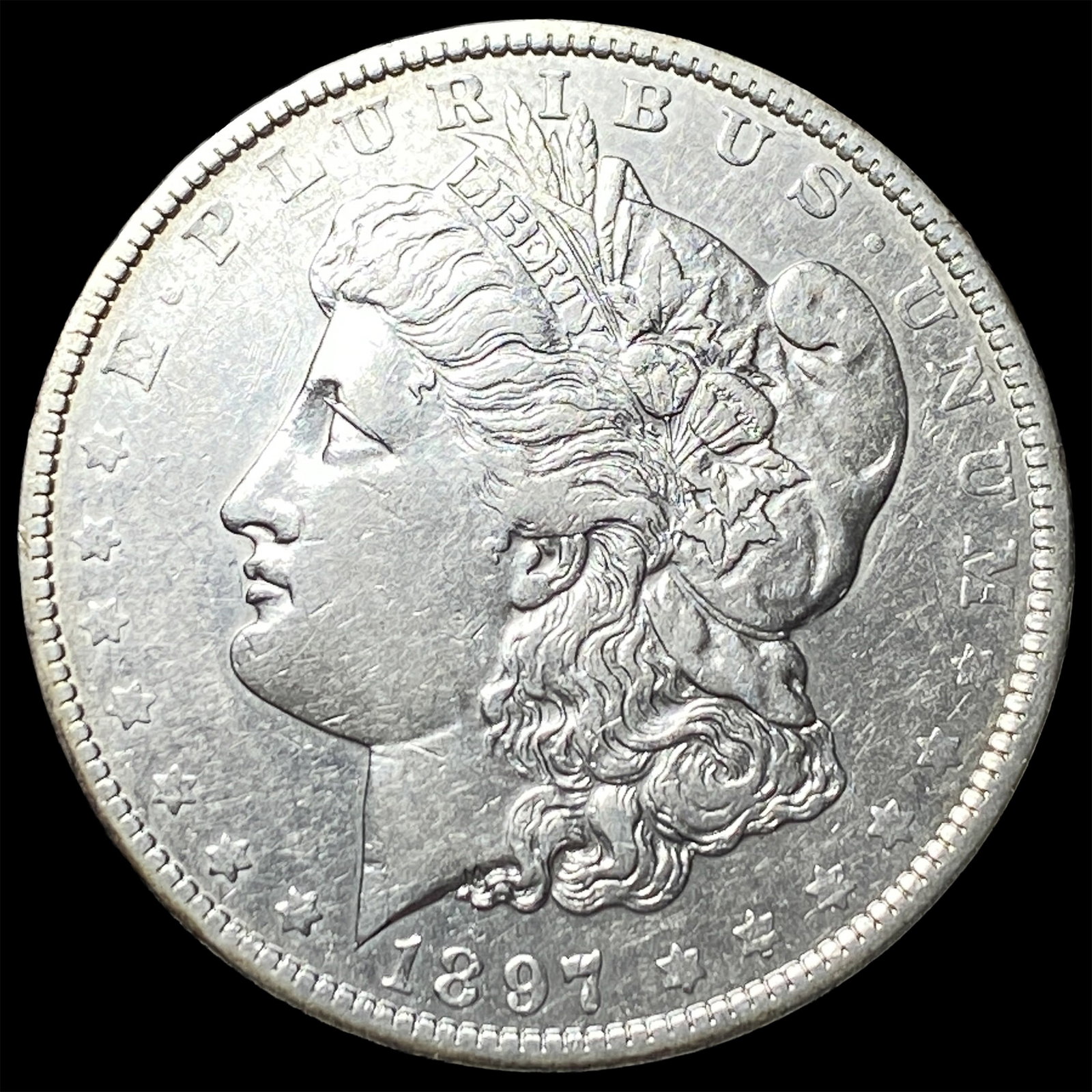 1897-O Silver Morgan Dollar CLOSELY UNCIRCULATED: 1897-O Silver Morgan Dollar CLOSELY UNCIRCULATED