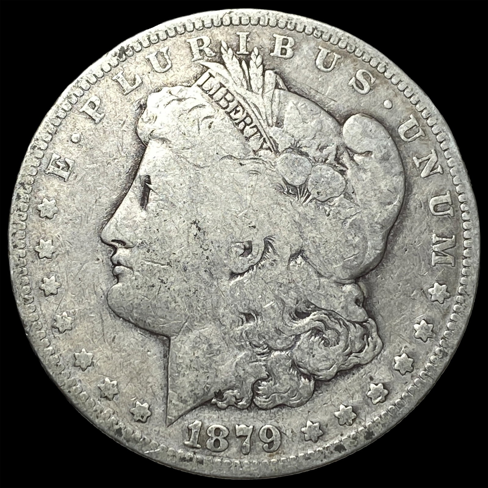 1879-S Rev 78 Silver Morgan Dollar NICELY CIRCULATED: 1879-S Rev 78 Silver Morgan Dollar NICELY CIRCULATED