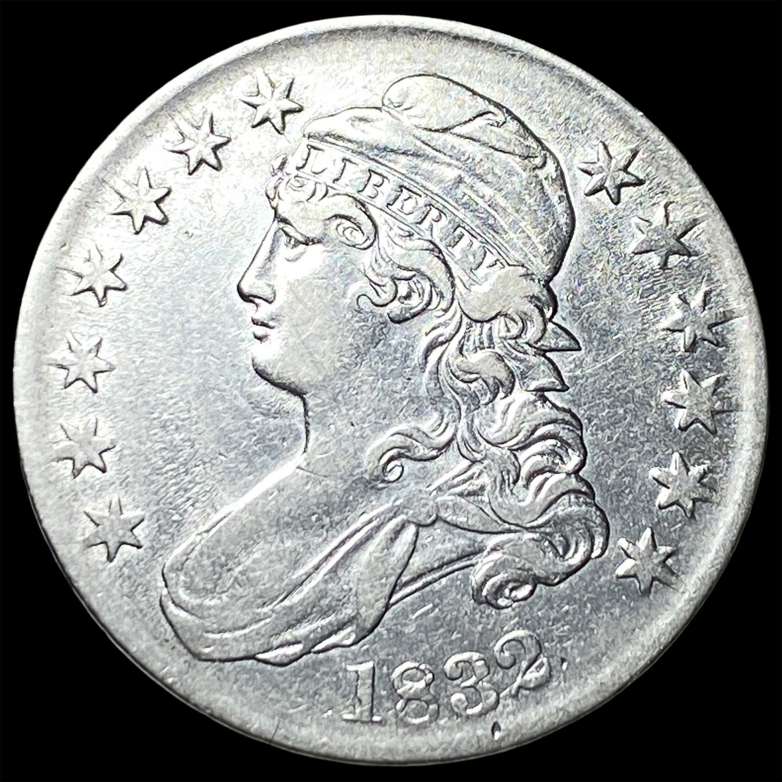 1832 Capped Bust Half Dollar CHOICE AU: 1832 Capped Bust Half Dollar CHOICE AU