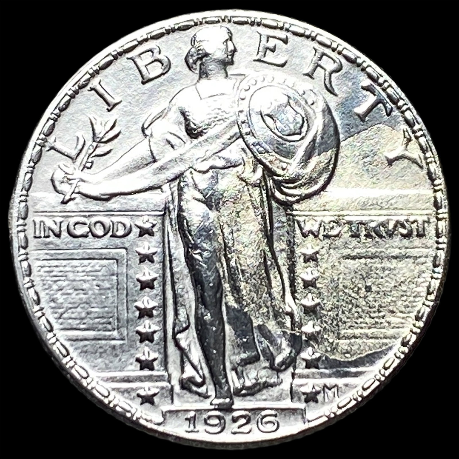 1926 Standing Liberty Silver Quarter GEM BU: 1926 Standing Liberty Silver Quarter GEM BU