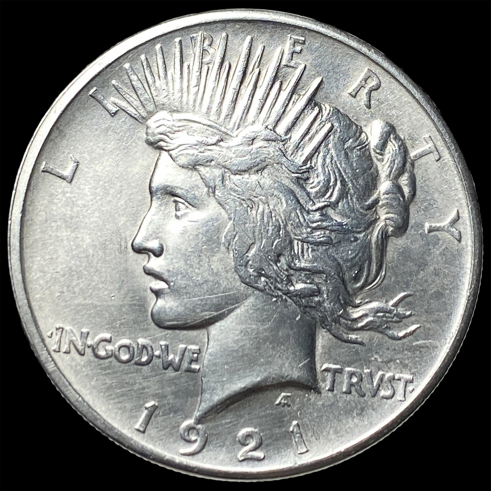 1921 Silver Peace Dollar UNCIRCULATED (1 of 2)