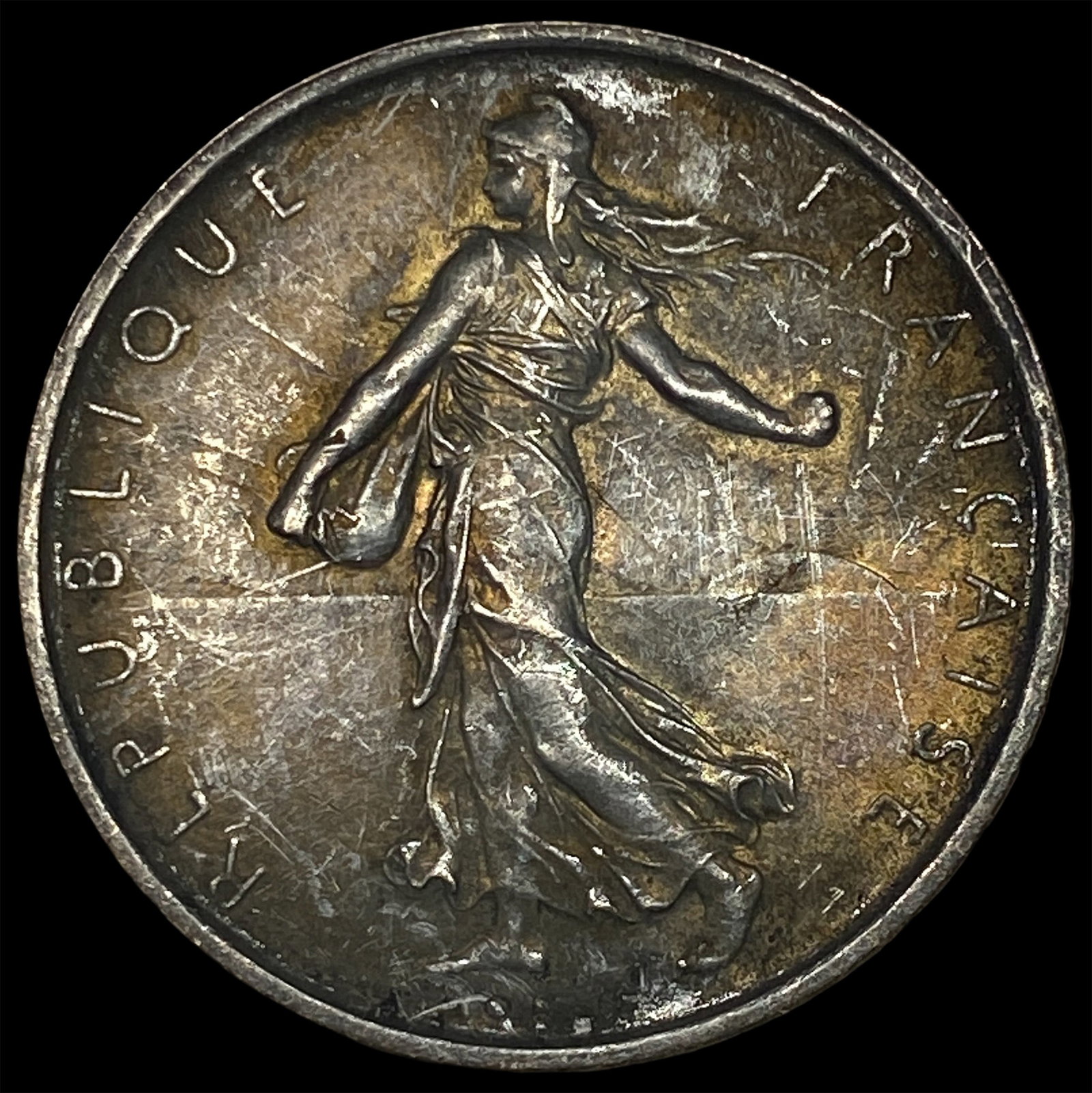 1963 France Silver 5 Francs (1 of 2)