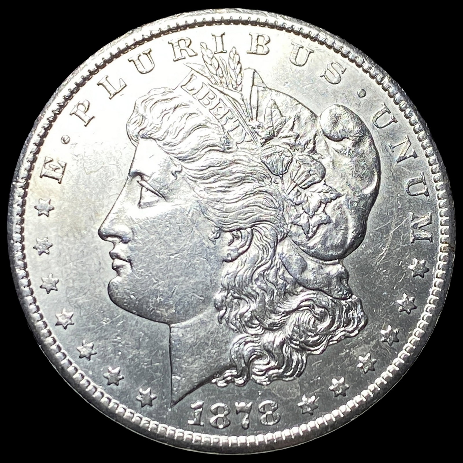 1878-CC Silver Morgan Dollar UNCIRCULATED: 1878-CC Silver Morgan Dollar UNCIRCULATED