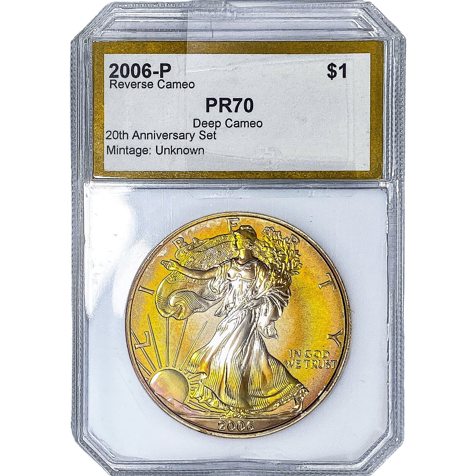 2006 Silver Eagle PCI PR70: 2006 Silver Eagle PCI PR70