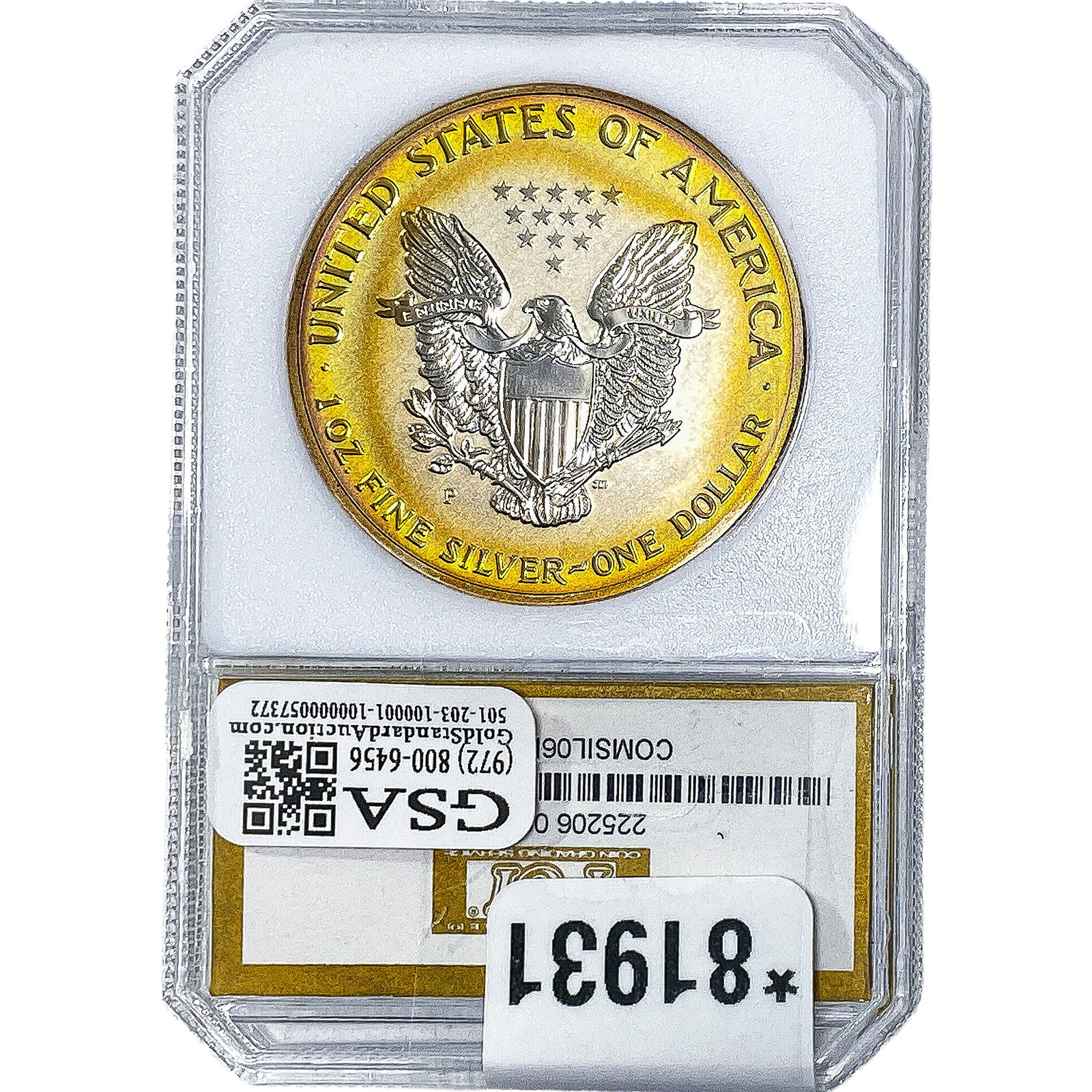2006 Silver Eagle PCI PR70 - 2