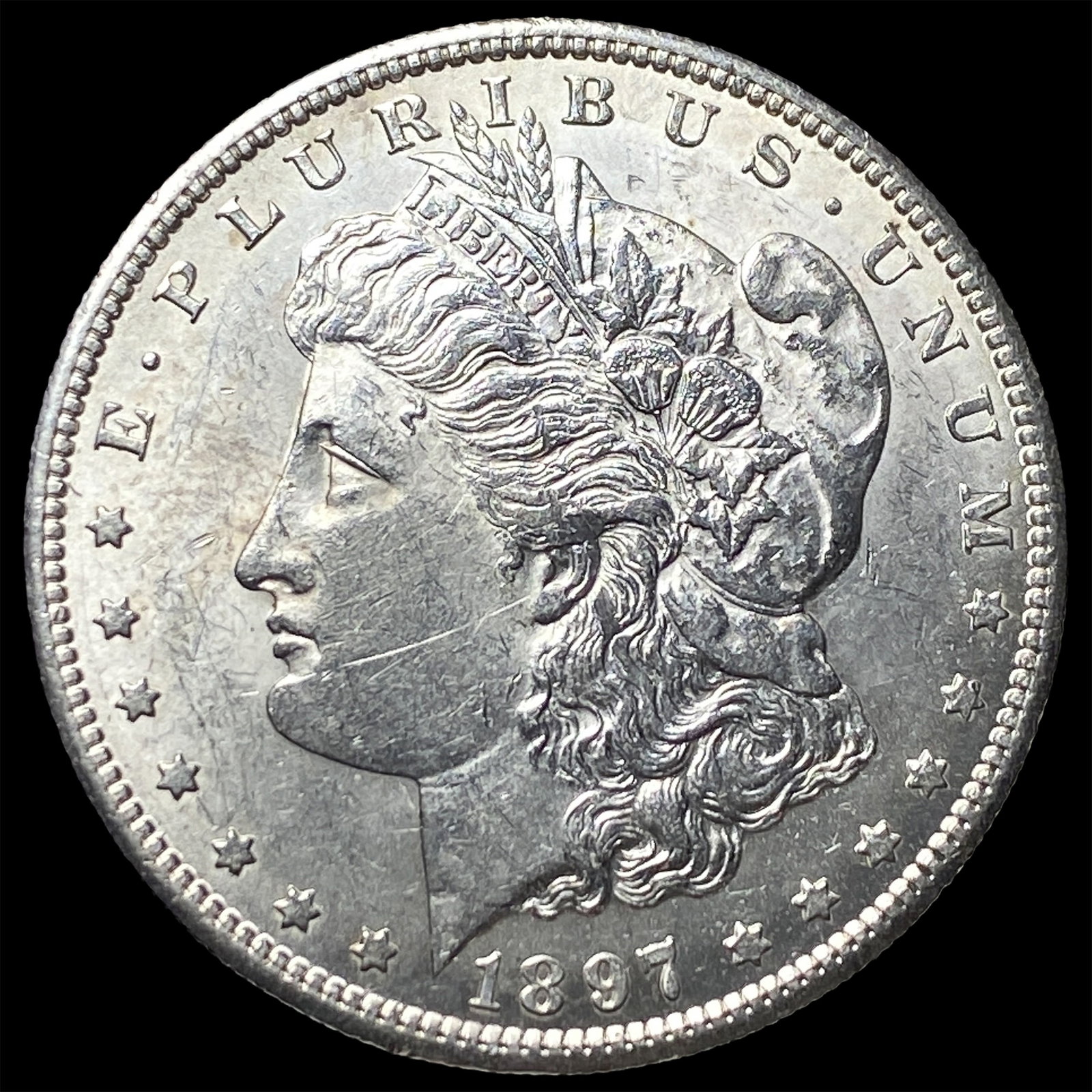 1897-S Silver Morgan Dollar UNCIRCULATED: 1897-S Silver Morgan Dollar UNCIRCULATED