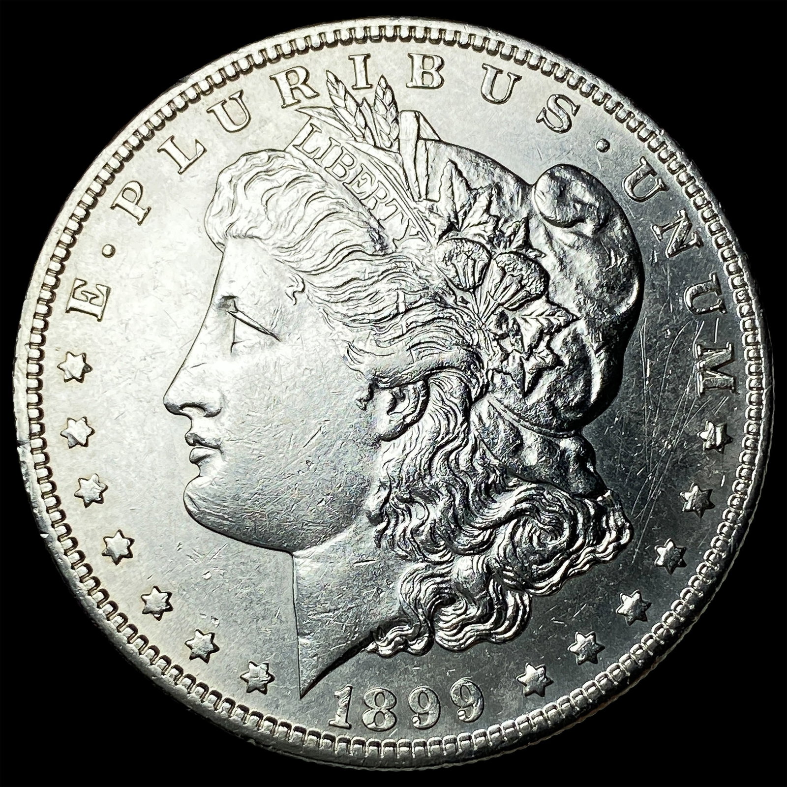 1899-S Silver Morgan Dollar CLOSELY UNCIRCULATED (1 of 2)
