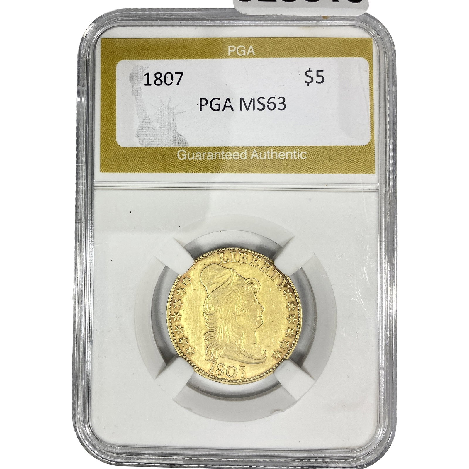 1807 $5 Gold Half Eagle PGA MS63 (1 of 2)