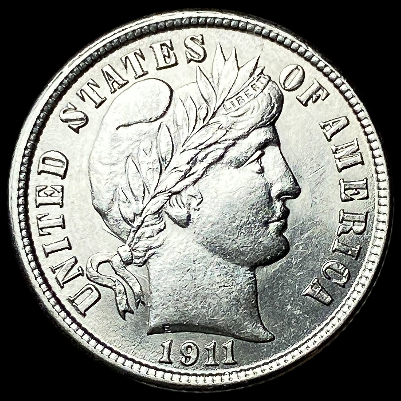 1911 Silver Barber Dime UNCIRCULATED: 1911 Silver Barber Dime UNCIRCULATED