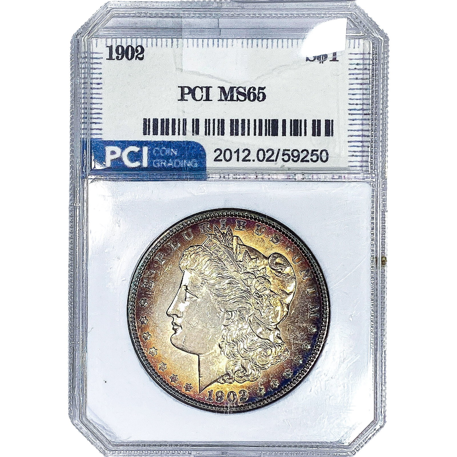 1902 Morgan Silver Dollar PCI MS65 (1 of 2)