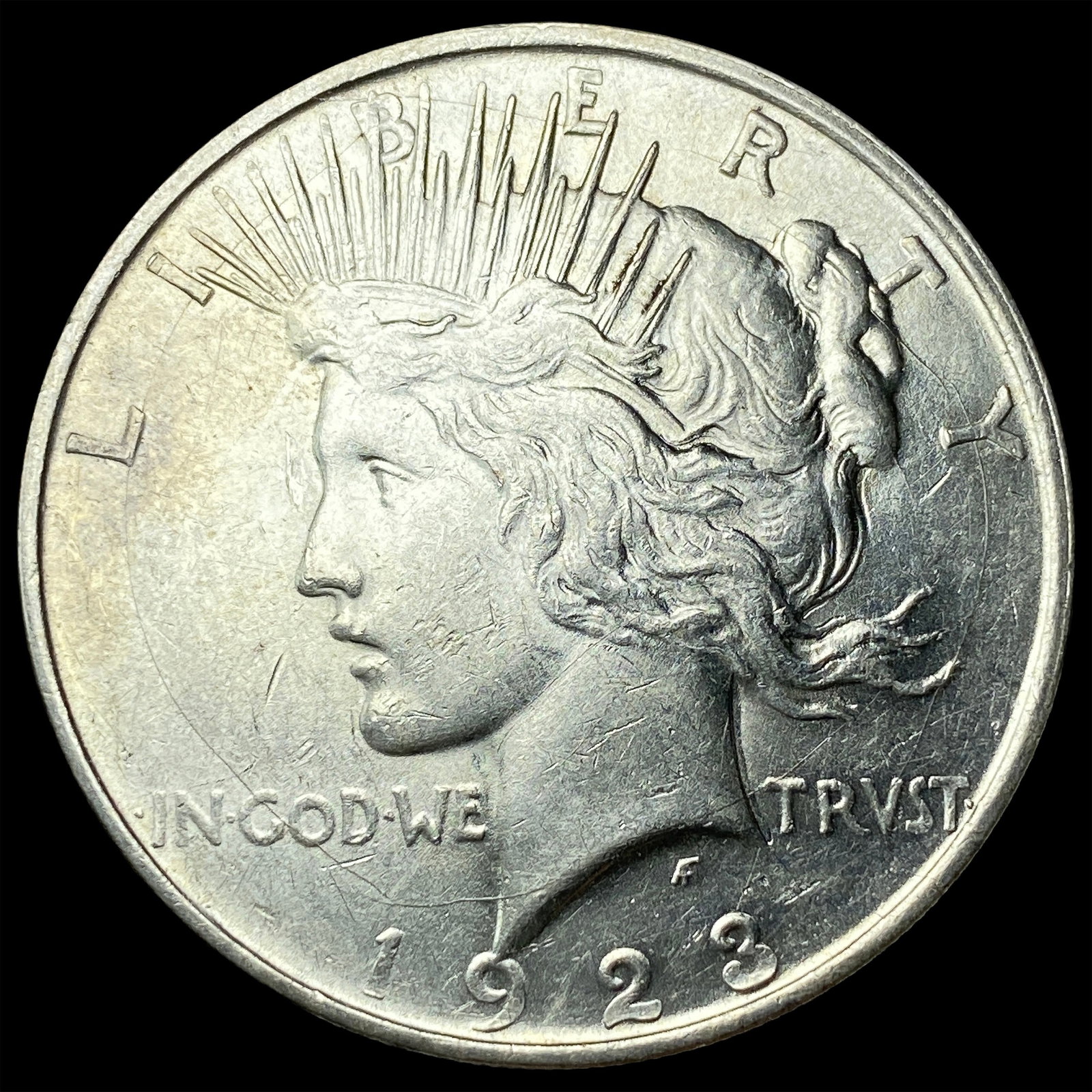1923-D Silver Peace Dollar UNCIRCULATED: 1923-D Silver Peace Dollar UNCIRCULATED