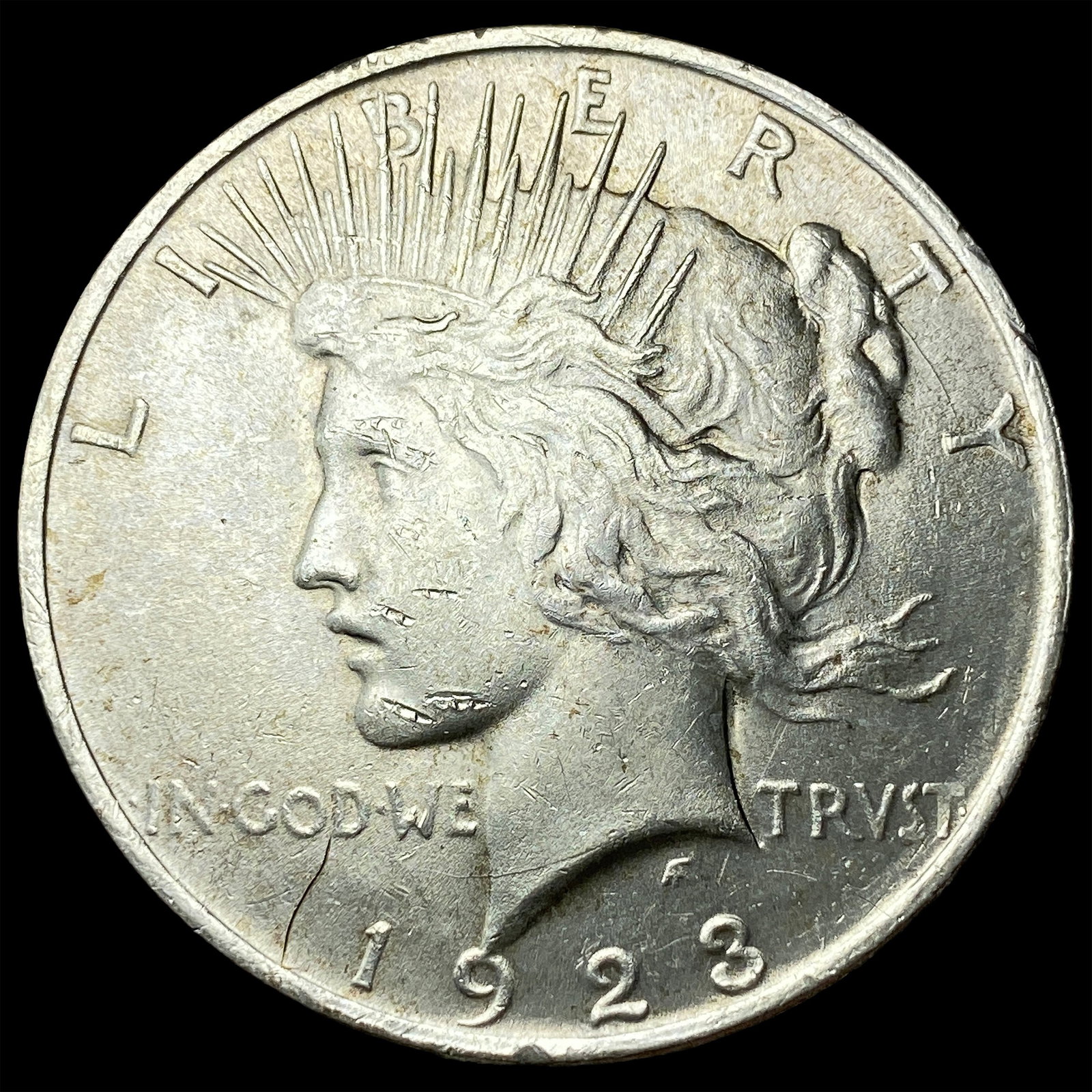 1923 Peace Silver Dollar UNCIRCULATED: 1923 Peace Silver Dollar UNCIRCULATED