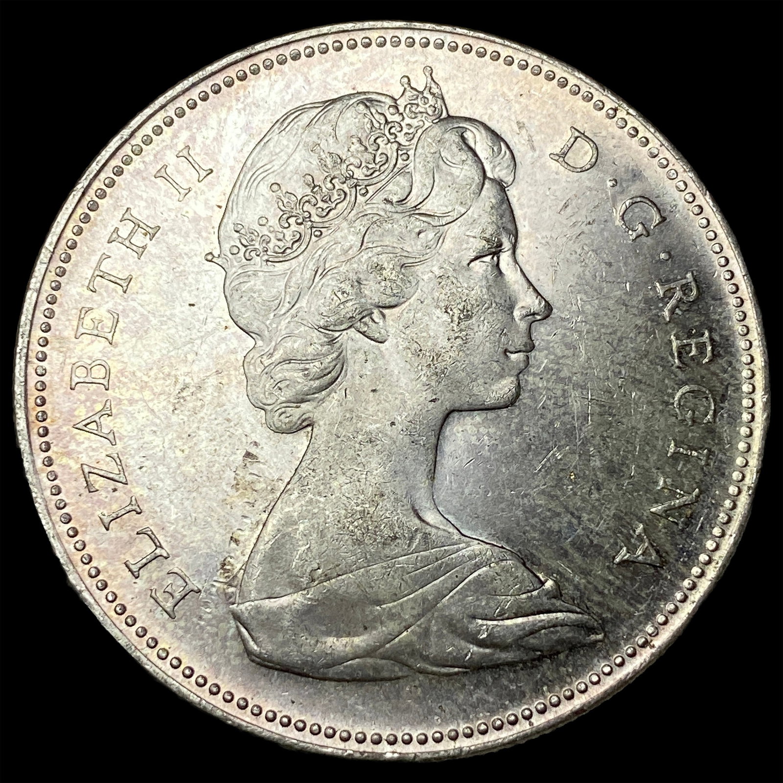 1966 Canada Silver Dollar UNCIRCULATED: 1966 Canada Silver Dollar UNCIRCULATED