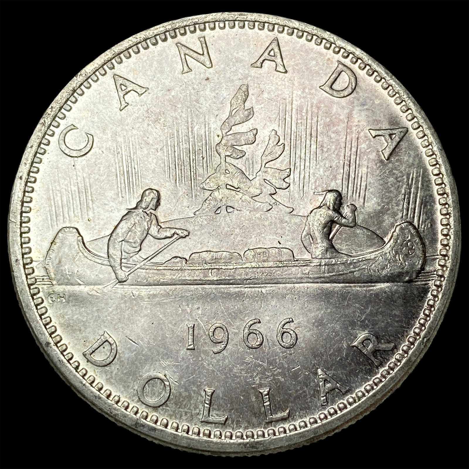 1966 Canada Silver Dollar UNCIRCULATED - 2