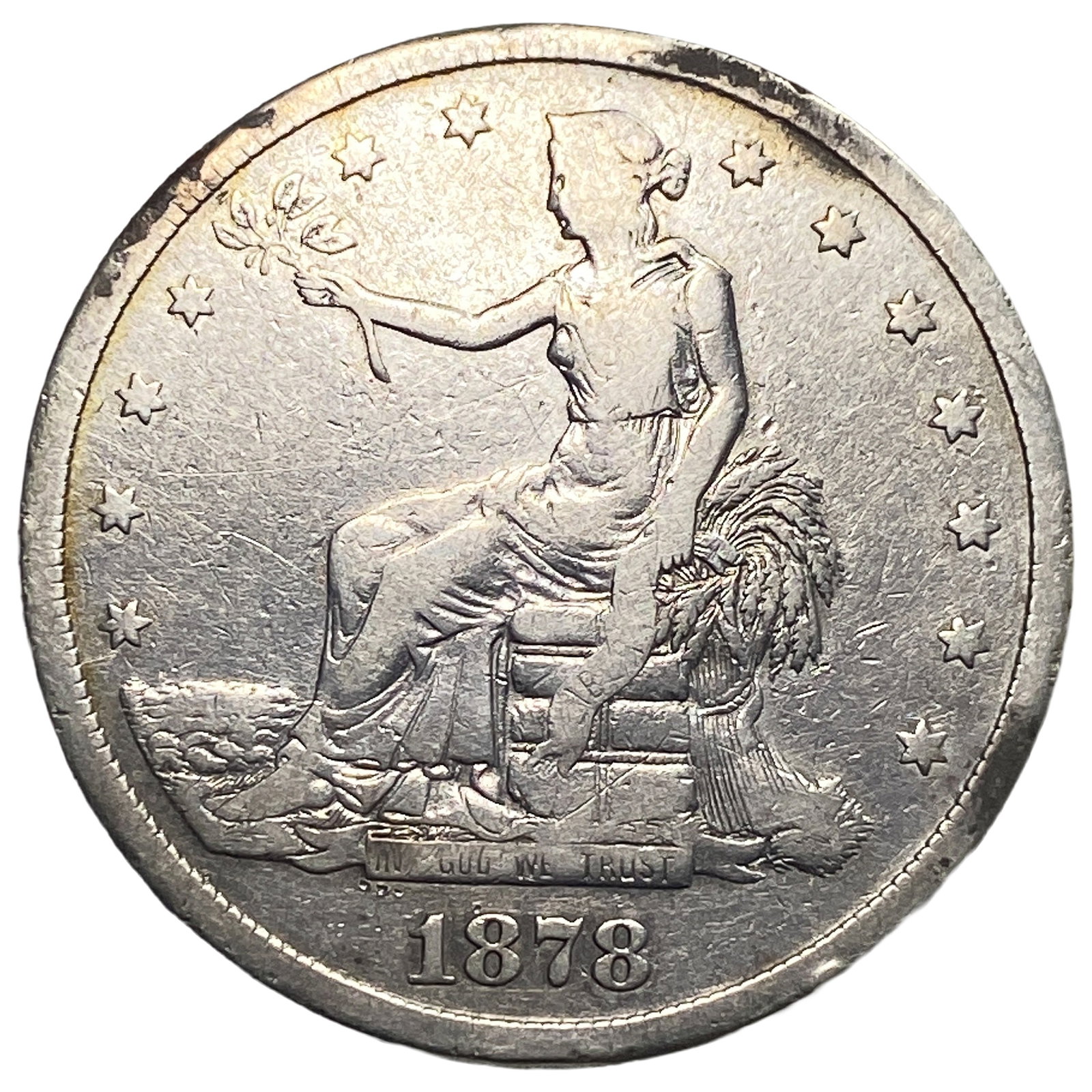 1878-S Silver Trade Dollar (1 of 2)