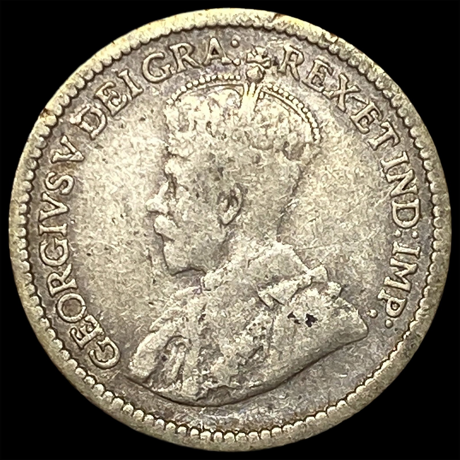 1912 Canada SIlver 5 Cents (1 of 2)