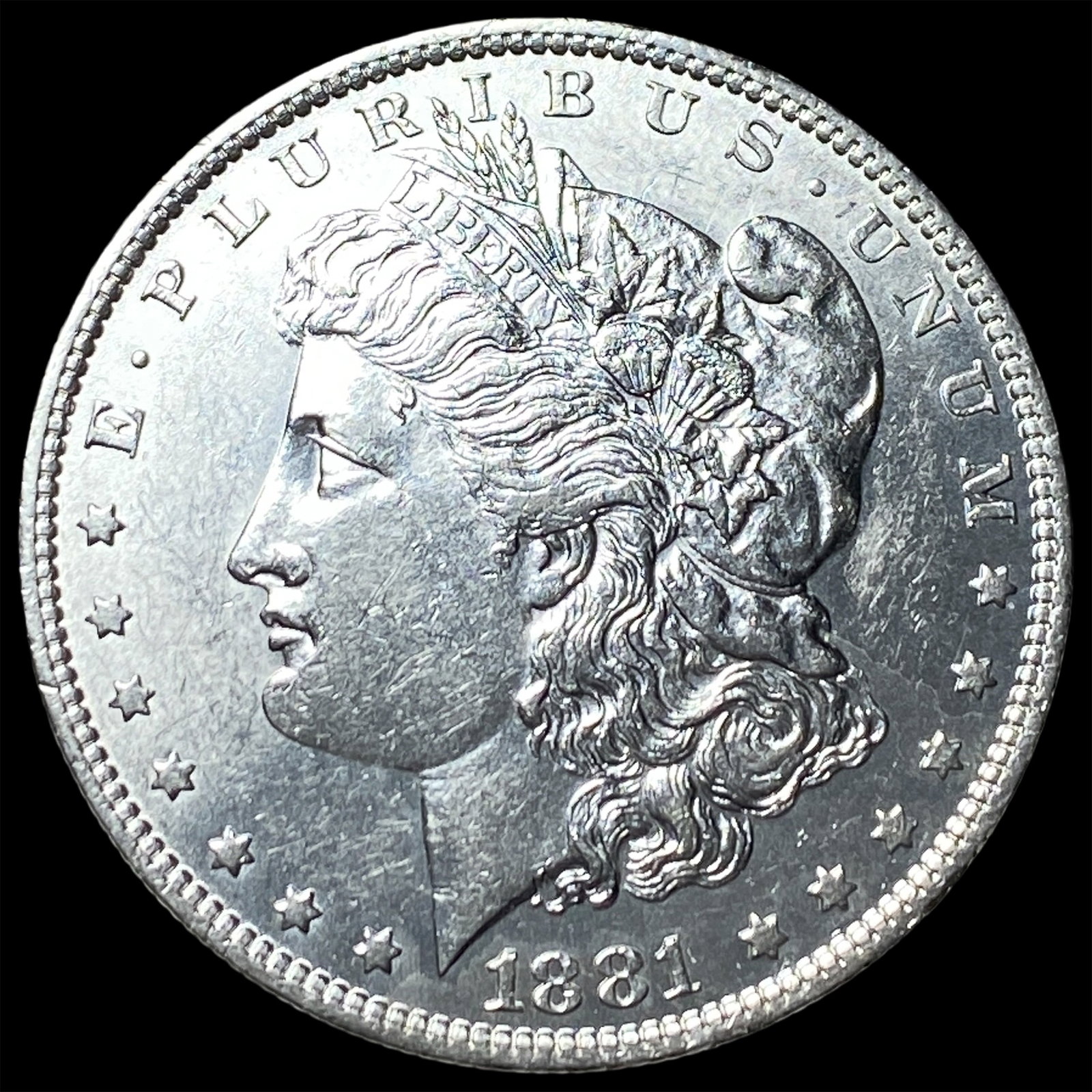 1881-O Morgan Silver Dollar CLOSELY UNCIRCULATED: 1881-O Morgan Silver Dollar CLOSELY UNCIRCULATED