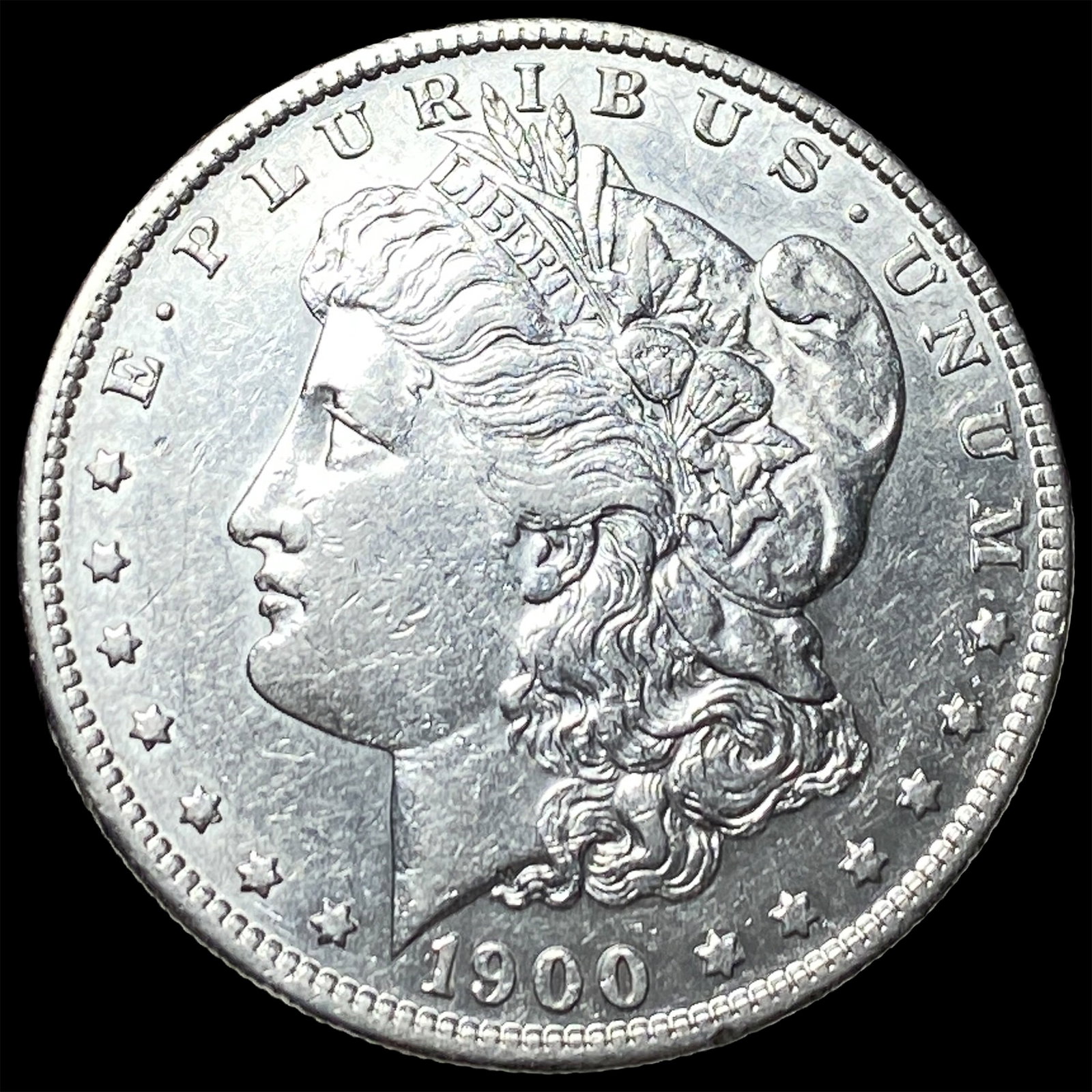 1900-S Silver Morgan Dollar CLOSELY UNCIRCULATED: 1900-S Silver Morgan Dollar CLOSELY UNCIRCULATED