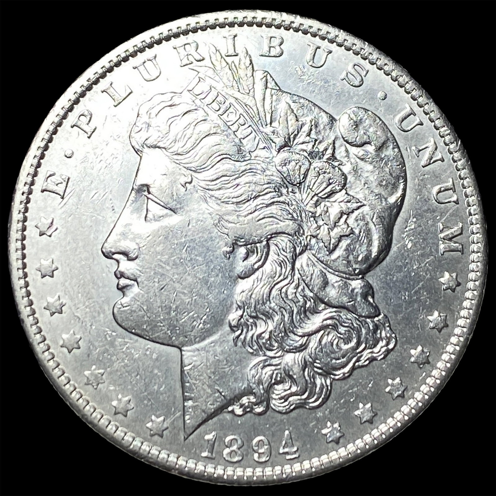 1894-O Silver Morgan Dollar CHOICE AU: 1894-O Silver Morgan Dollar CHOICE AU