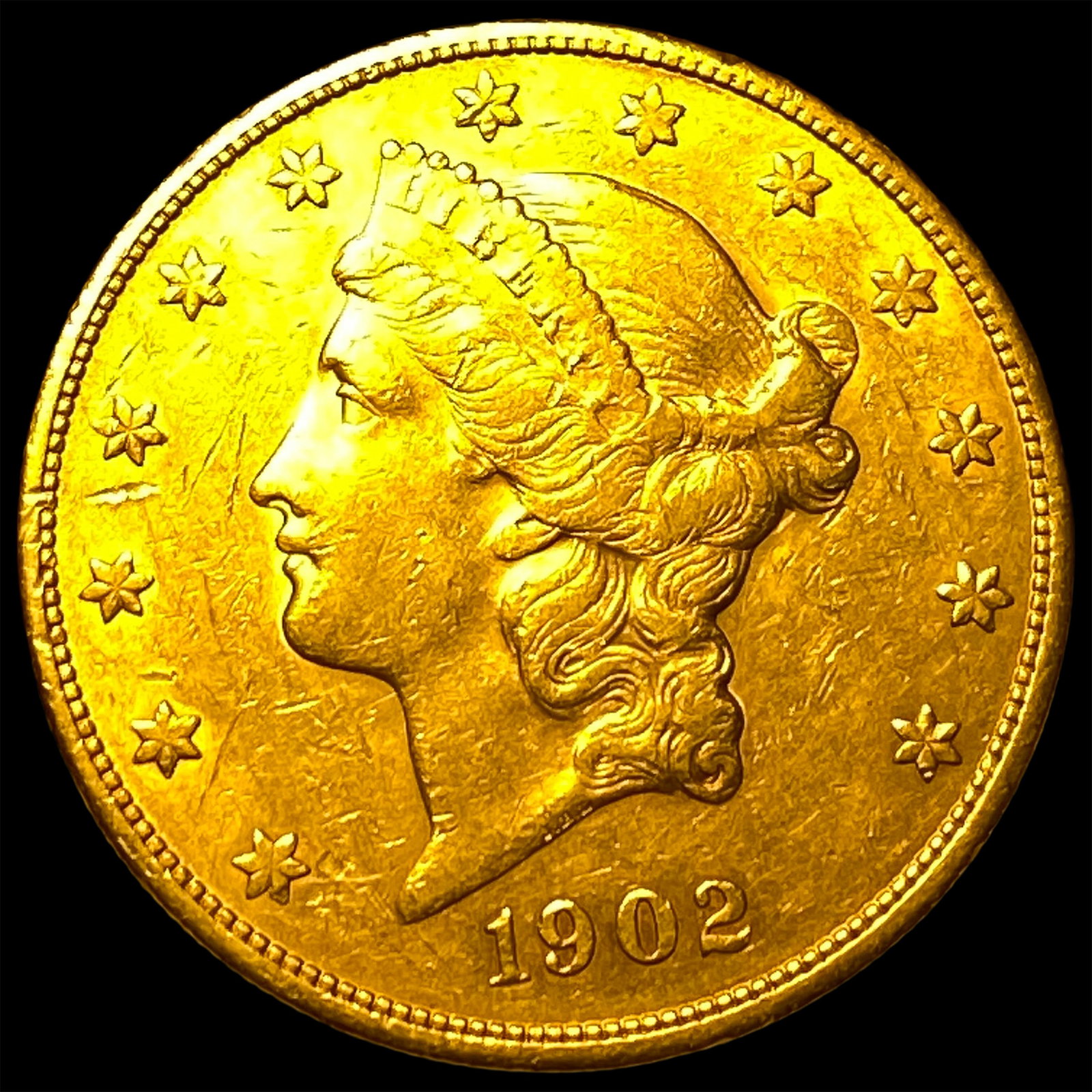 1902-S Liberty Head Double Eagle $20 Gold CLOSELY UNCIRCULATED (1 of 2)