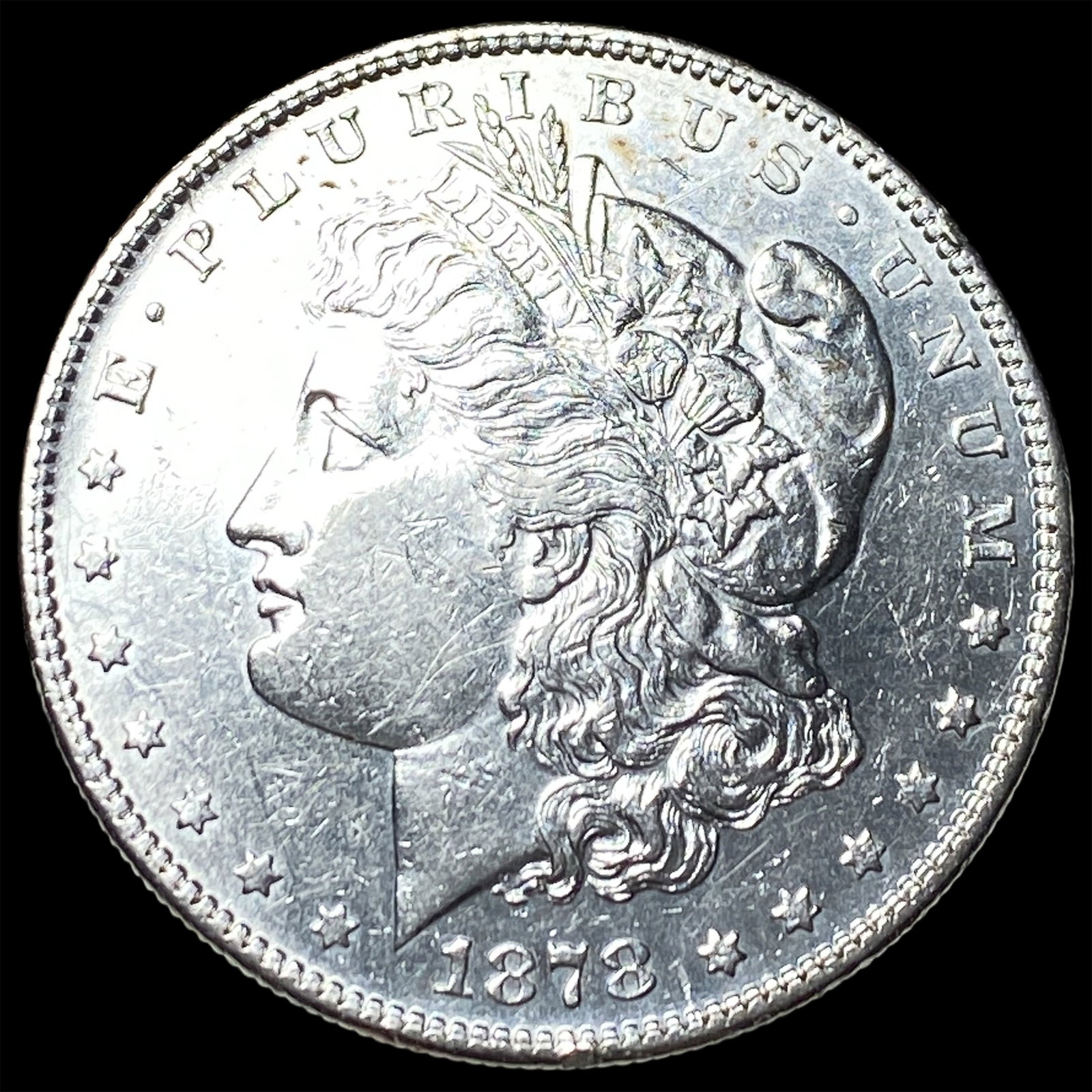 1878-S Silver Morgan Dollar UNCIRCULATED: 1878-S Silver Morgan Dollar UNCIRCULATED