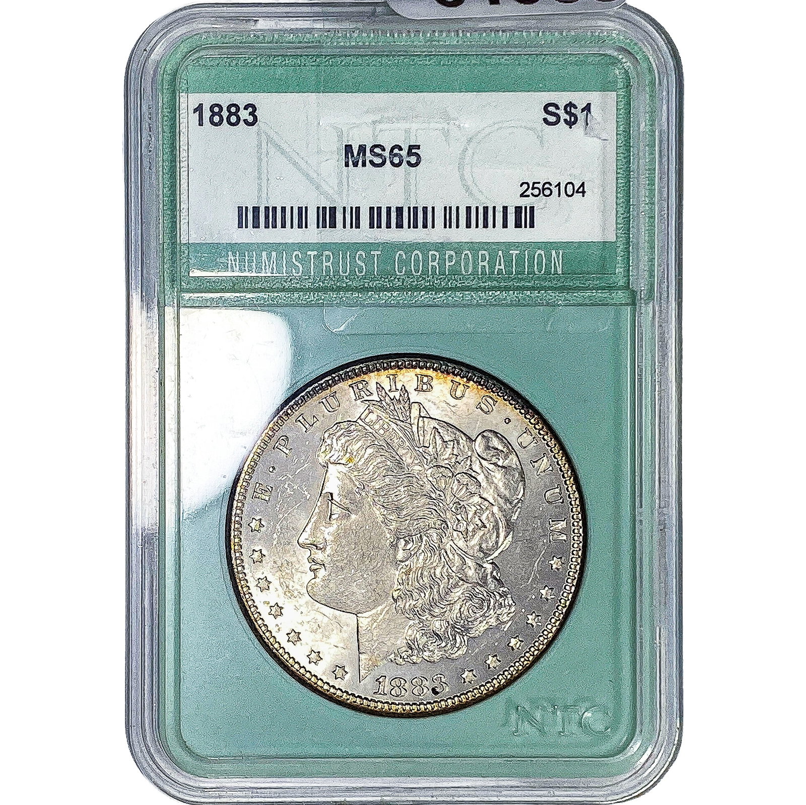1883 Morgan Silver Dollar NNC MS65 (1 of 2)