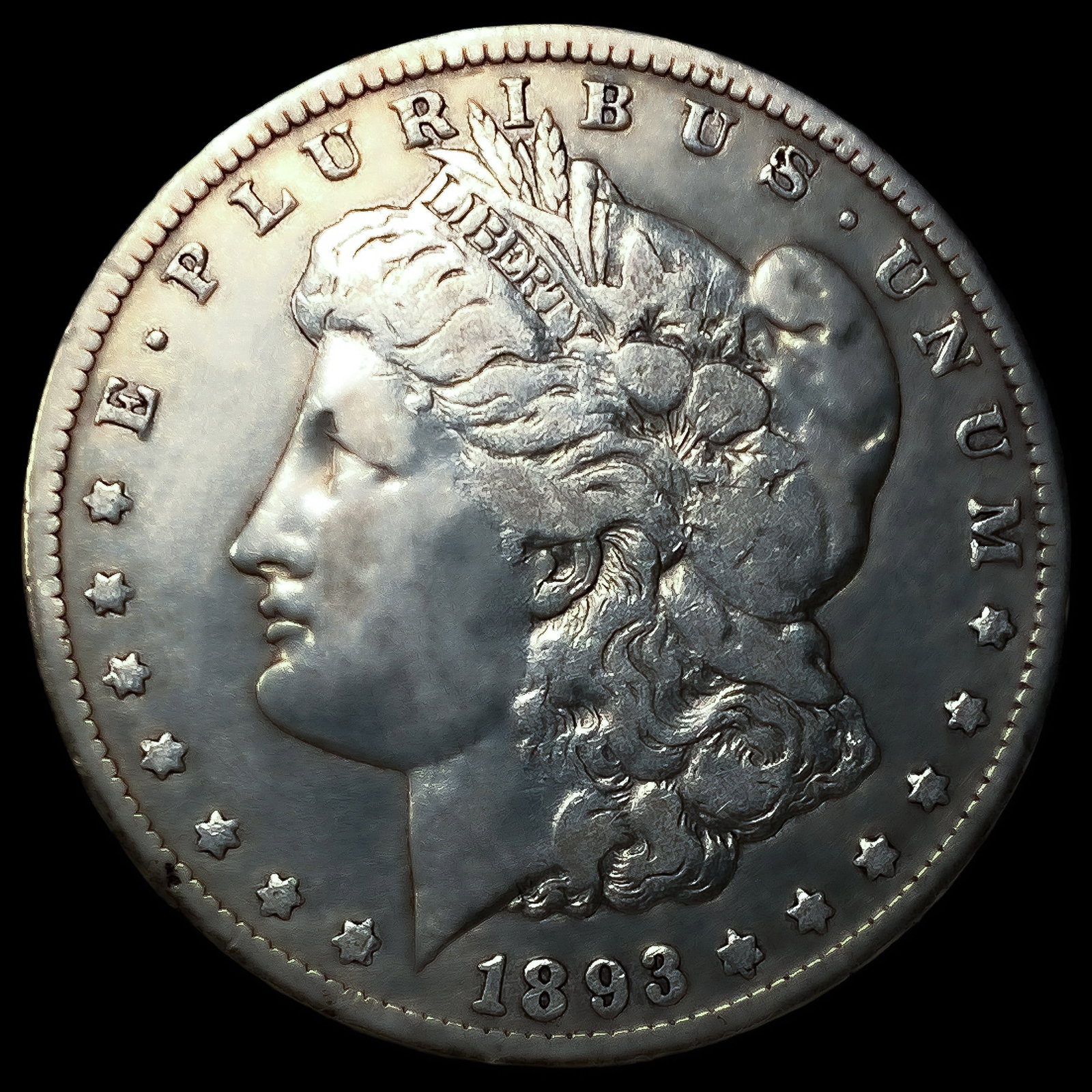 1893-CC Morgan Silver Dollar (1 of 2)