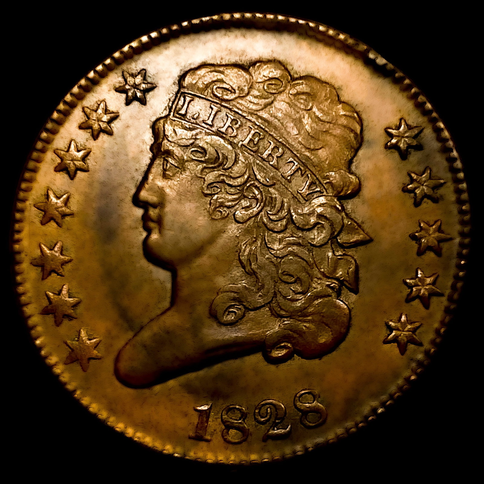 1828 Classic Head Half Cent (1 of 2)