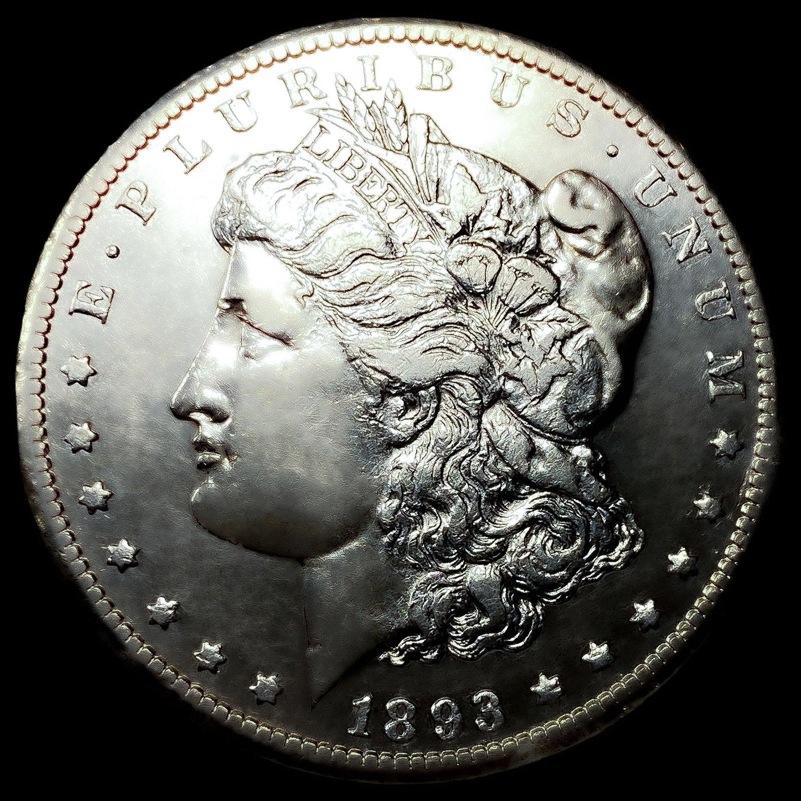 1893-CC Morgan Silver Dollar (1 of 2)