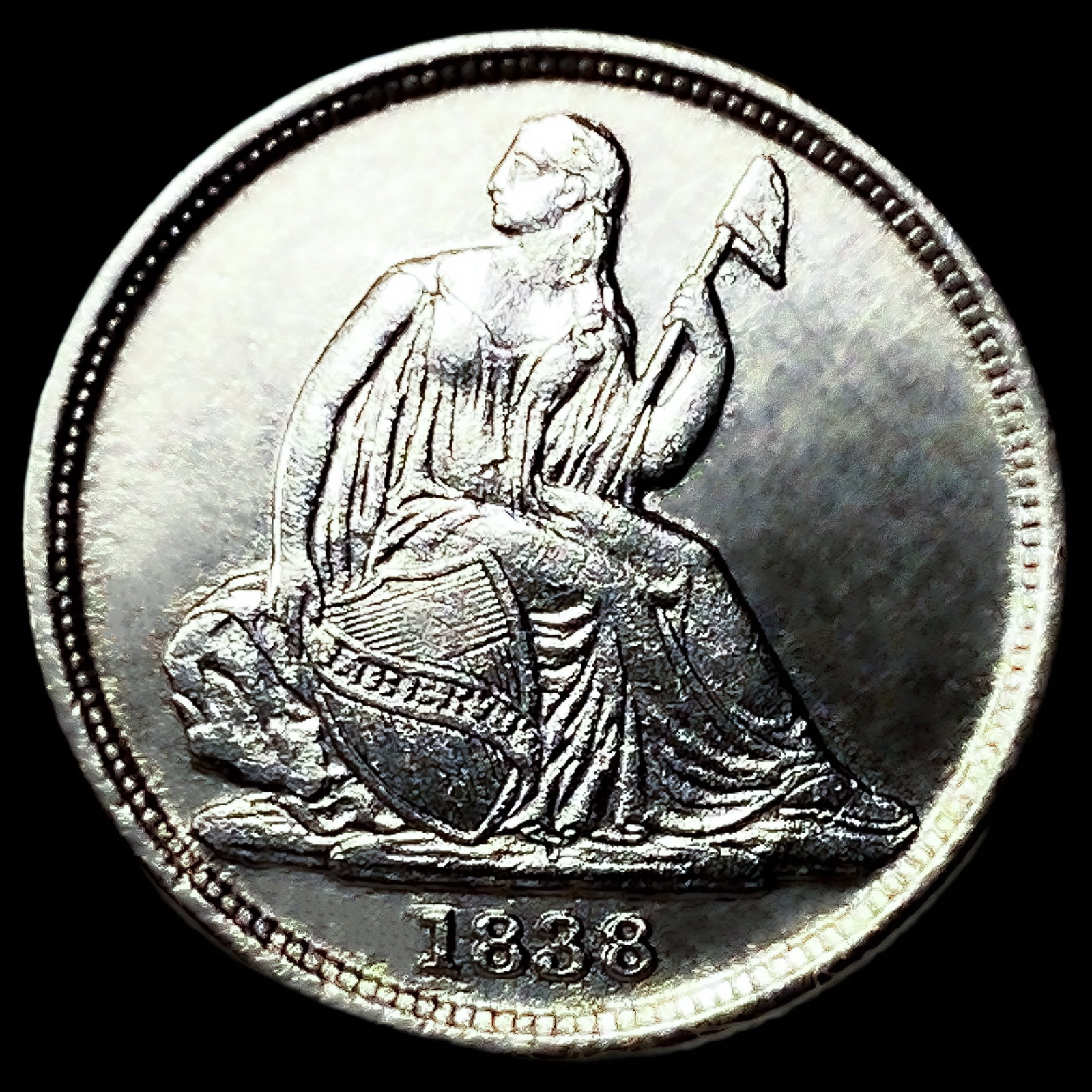 1838-O Seated Liberty Dime: 1838-O Seated Liberty Dime