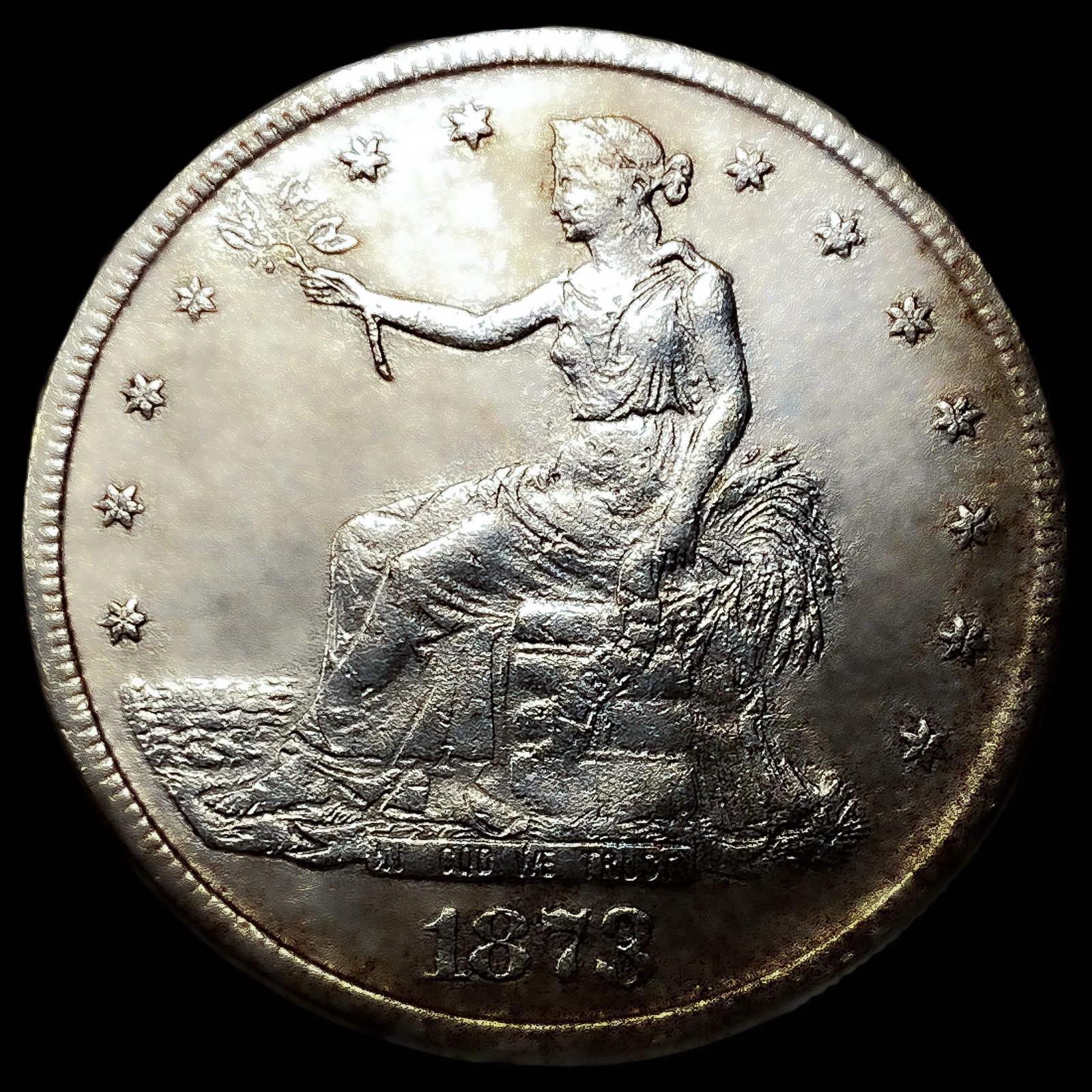 1873-CC Silver Trade Dollar: 1873-CC Silver Trade Dollar