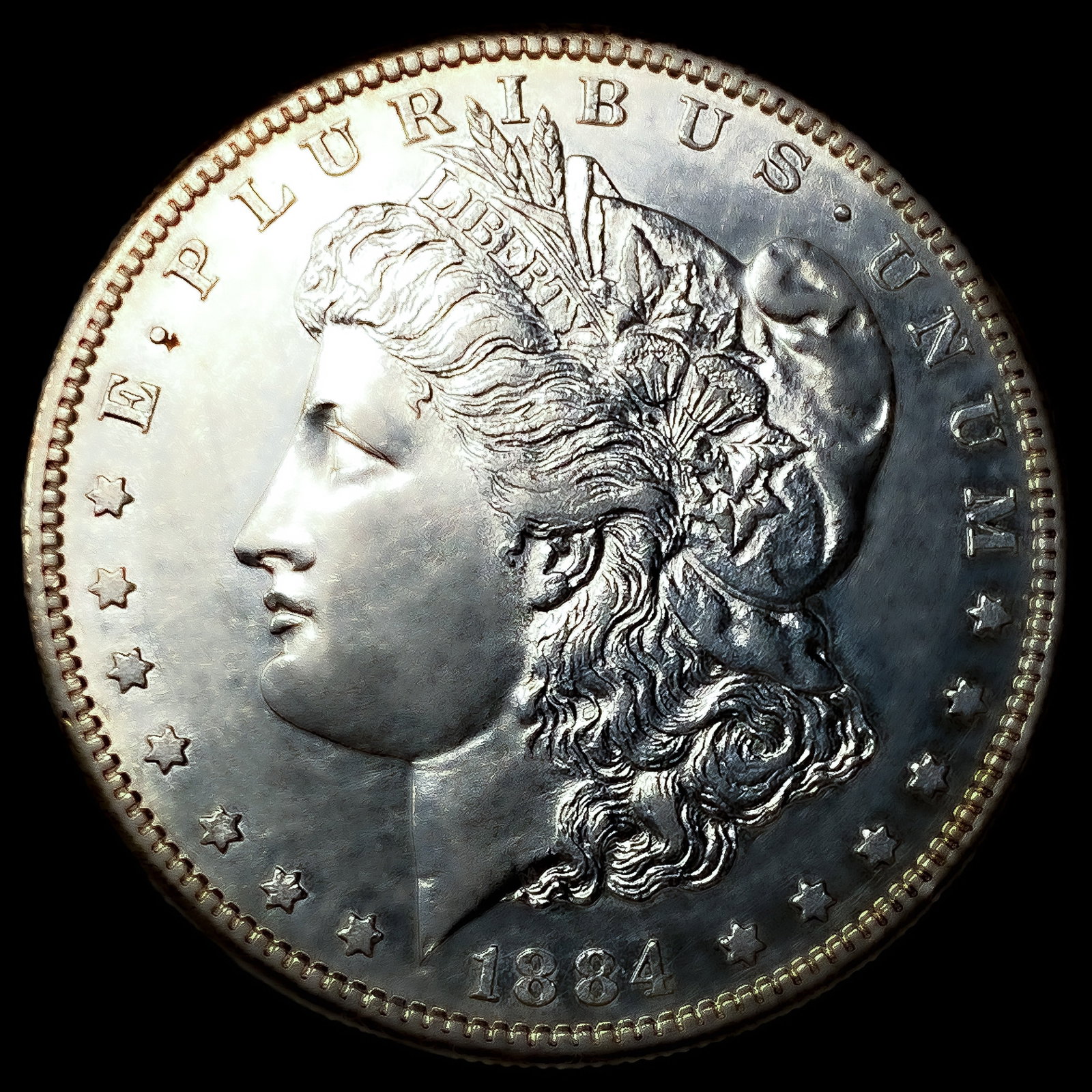1884-S Morgan Silver Dollar: 1884-S Morgan Silver Dollar