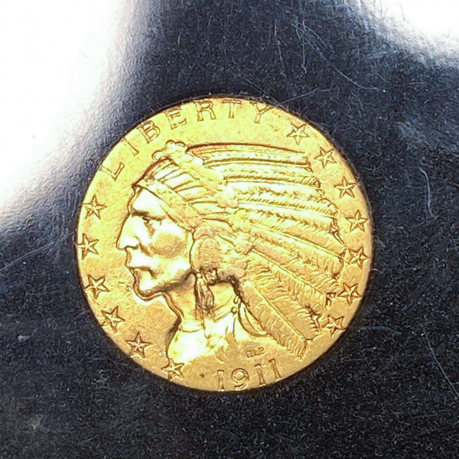 1911 $5 Gold Half Eagle - 3