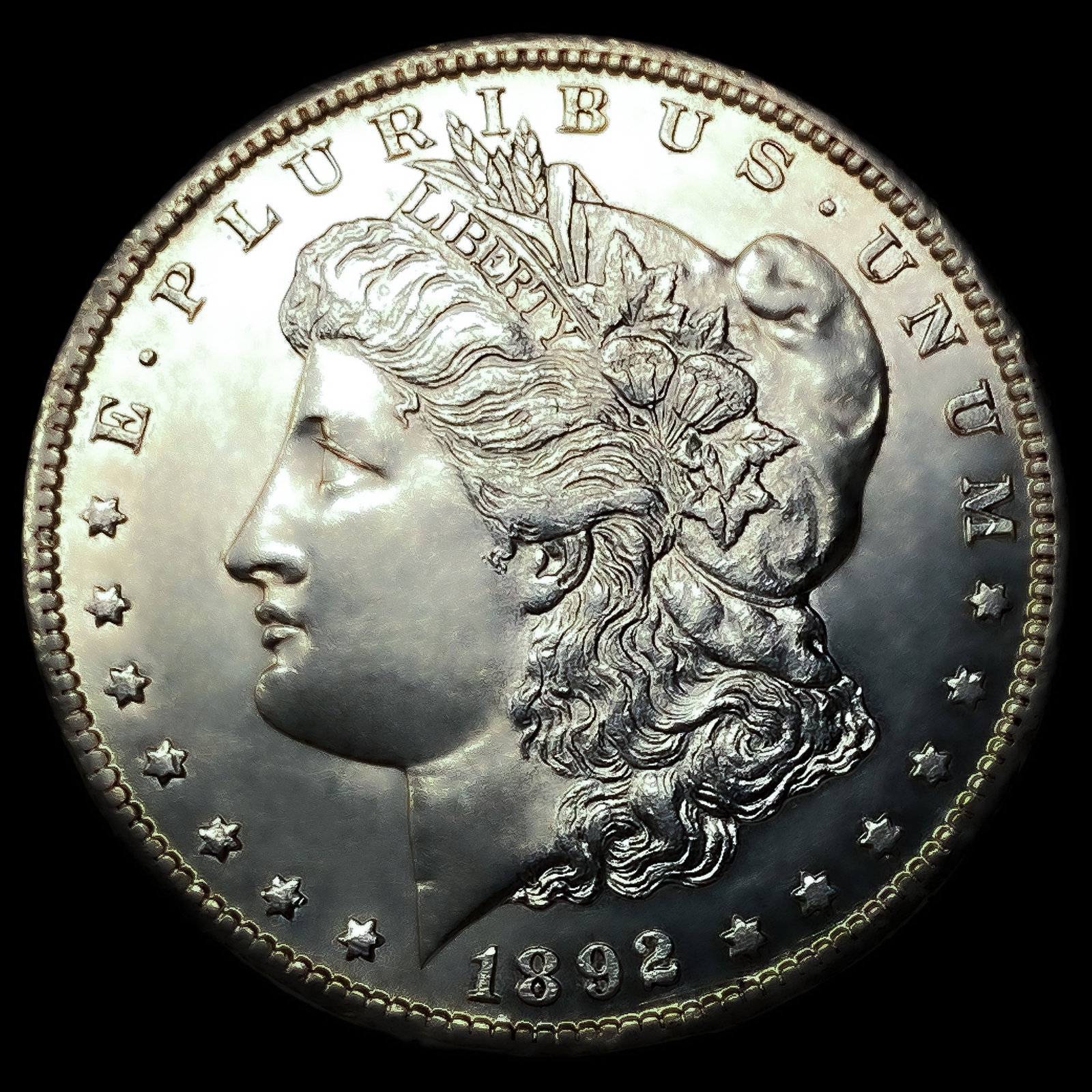 1892-CC Morgan Silver Dollar: 1892-CC Morgan Silver Dollar