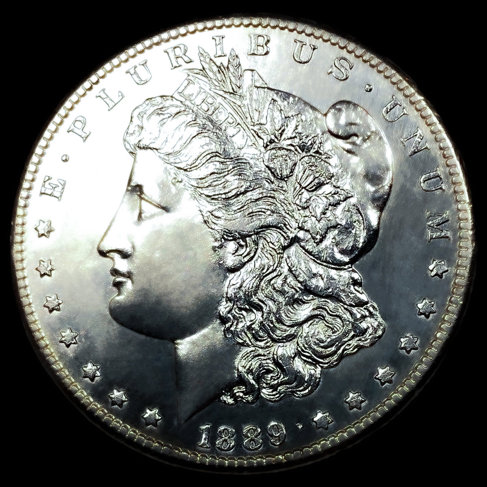 1889-CC Morgan Silver Dollar: 1889-CC Morgan Silver Dollar