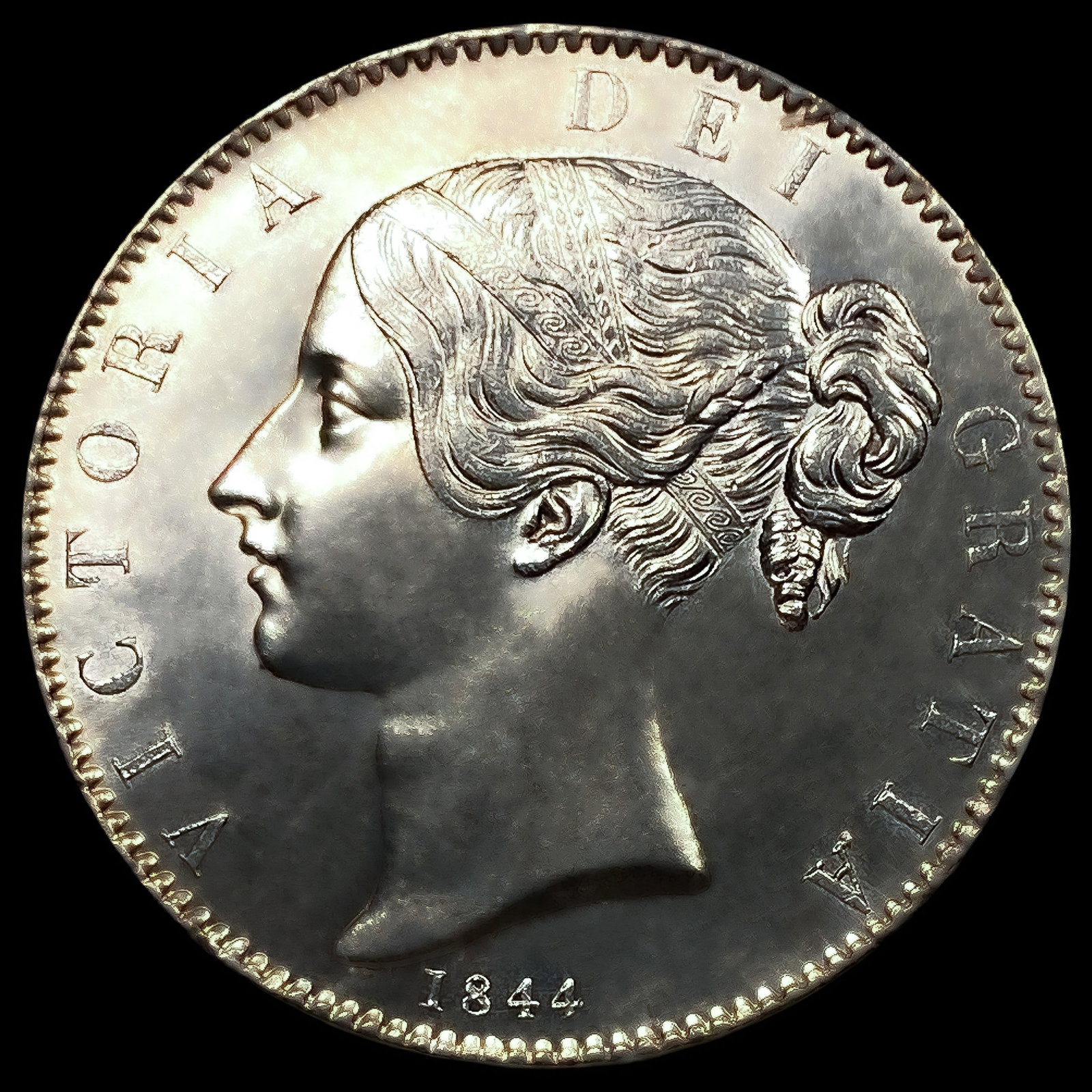 1844 Great Britain Crown (1 of 2)