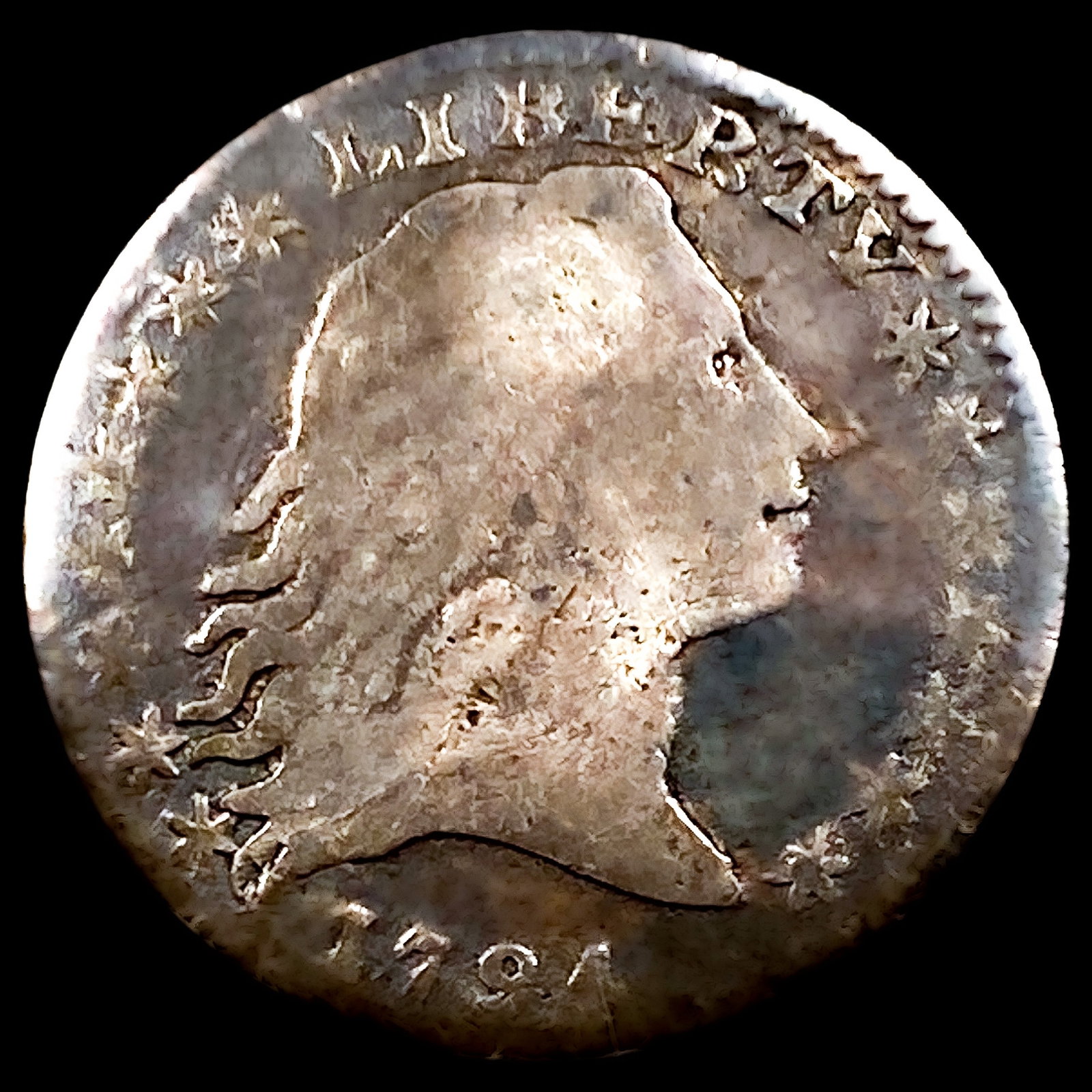 1794 Flowing Hair Half Dime: 1794 Flowing Hair Half Dime