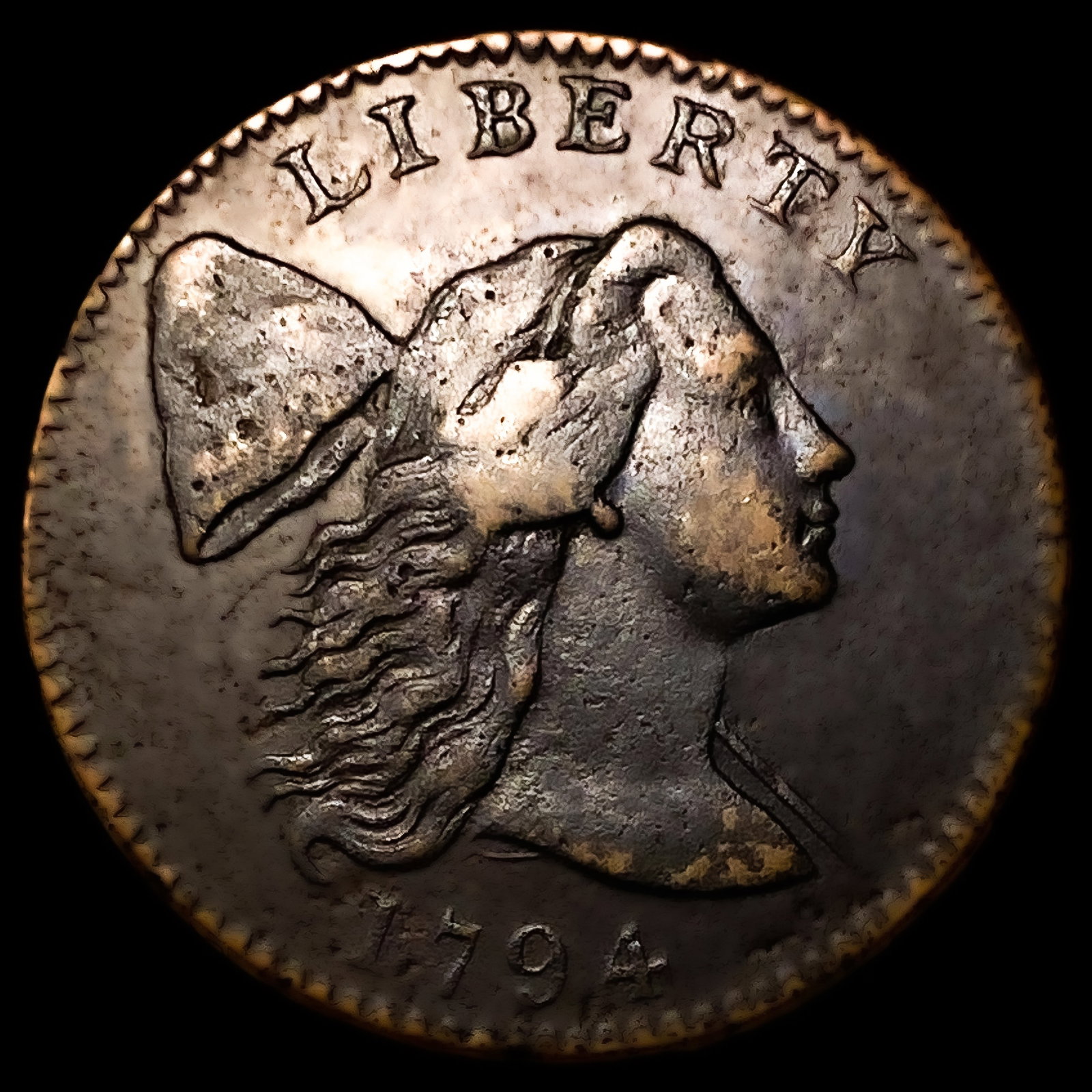 1794 Liberty Cap Large Cent: 1794 Liberty Cap Large Cent