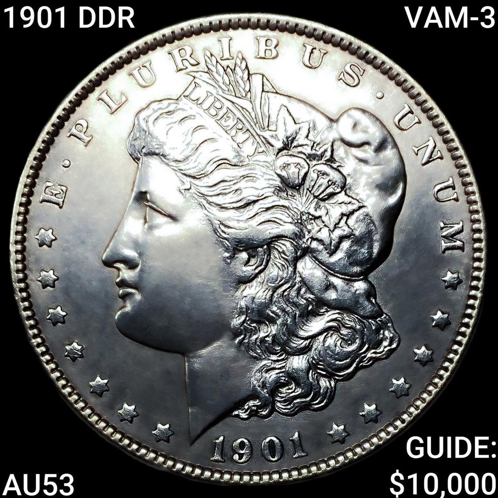 1901 DDR VAM-3 Morgan Silver Dollar (1 of 2)