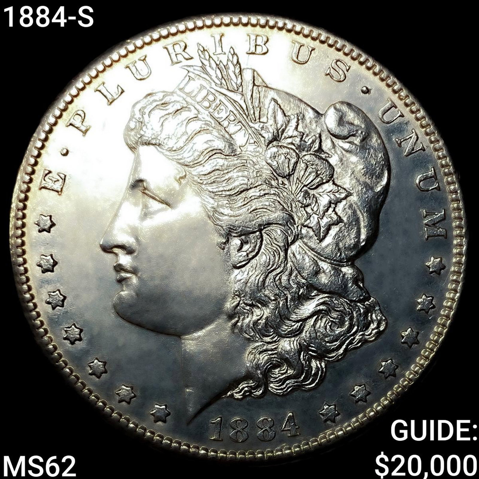 1884-S Morgan Silver Dollar (1 of 2)