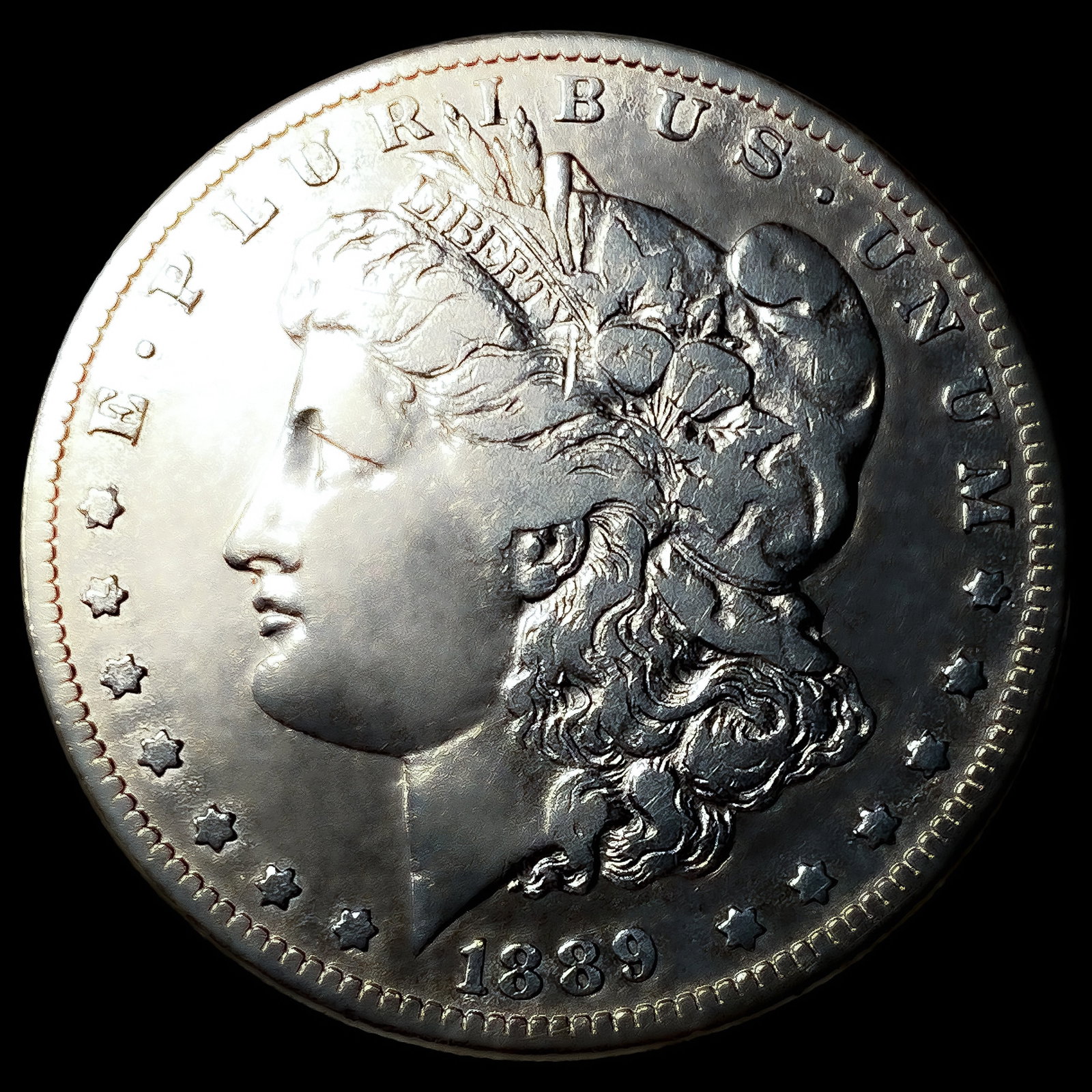 1889-CC Morgan Silver Dollar: 1889-CC Morgan Silver Dollar