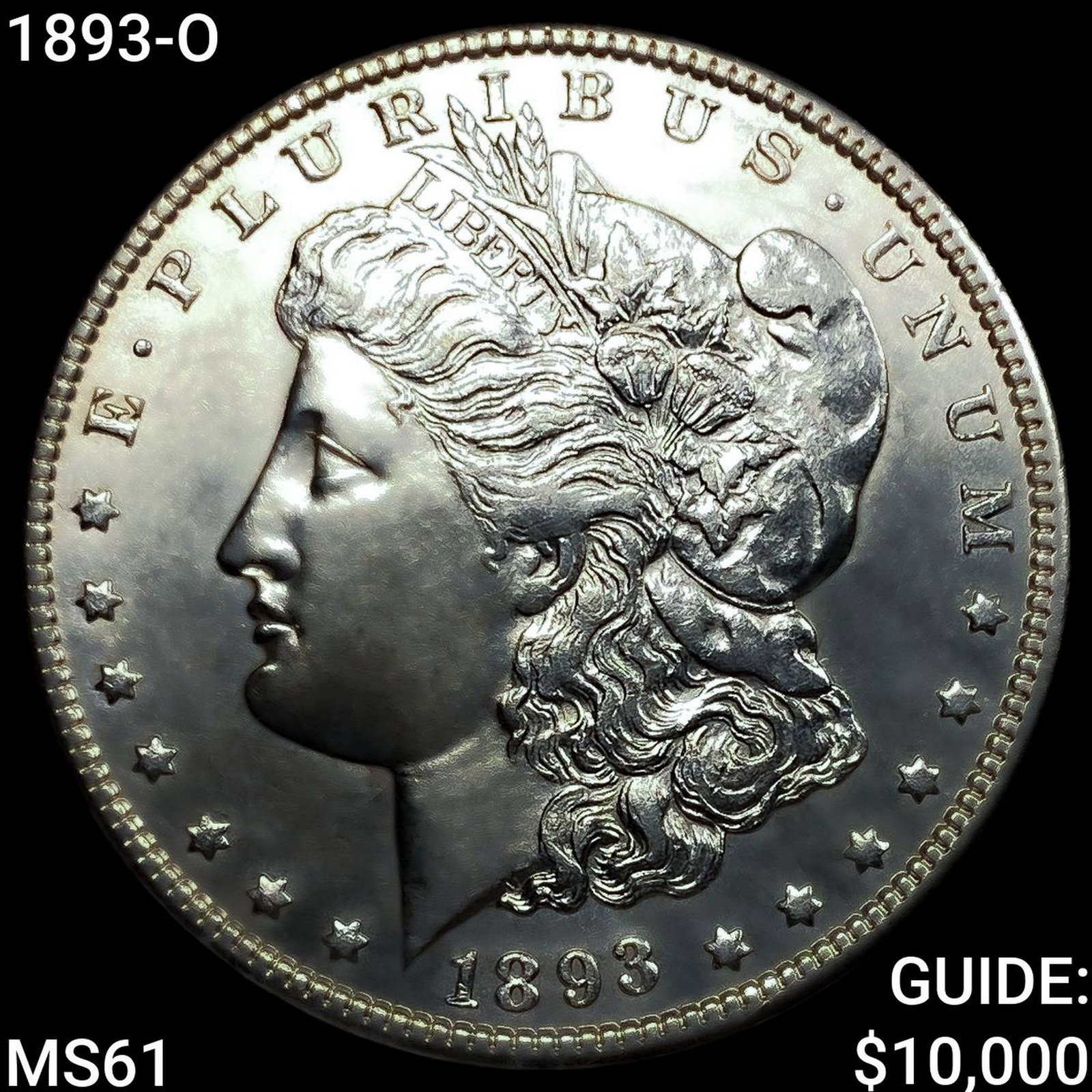 1893-O Morgan Silver Dollar (1 of 2)
