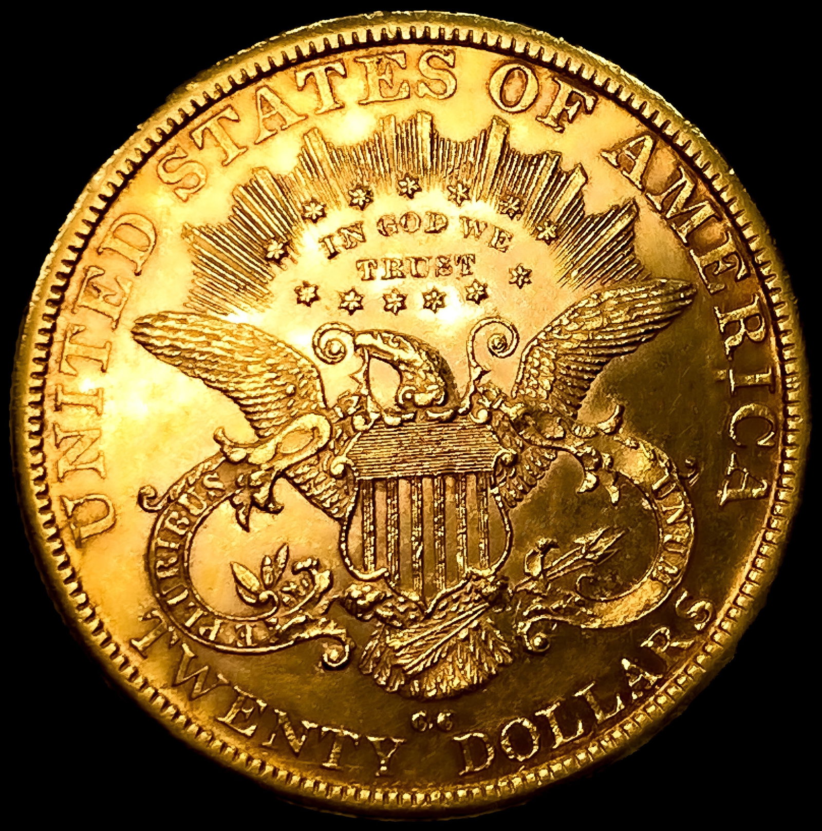 1879-CC $20 Gold Double Eagle UNCIRCULATED - 2