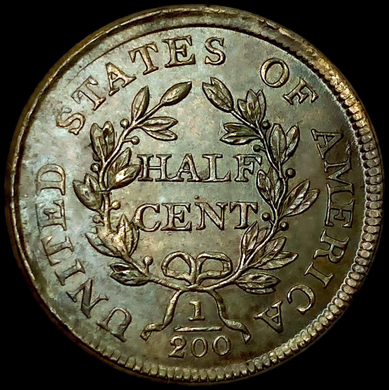 1804 Draped Bust Half Cent HIGH GRADE - 2