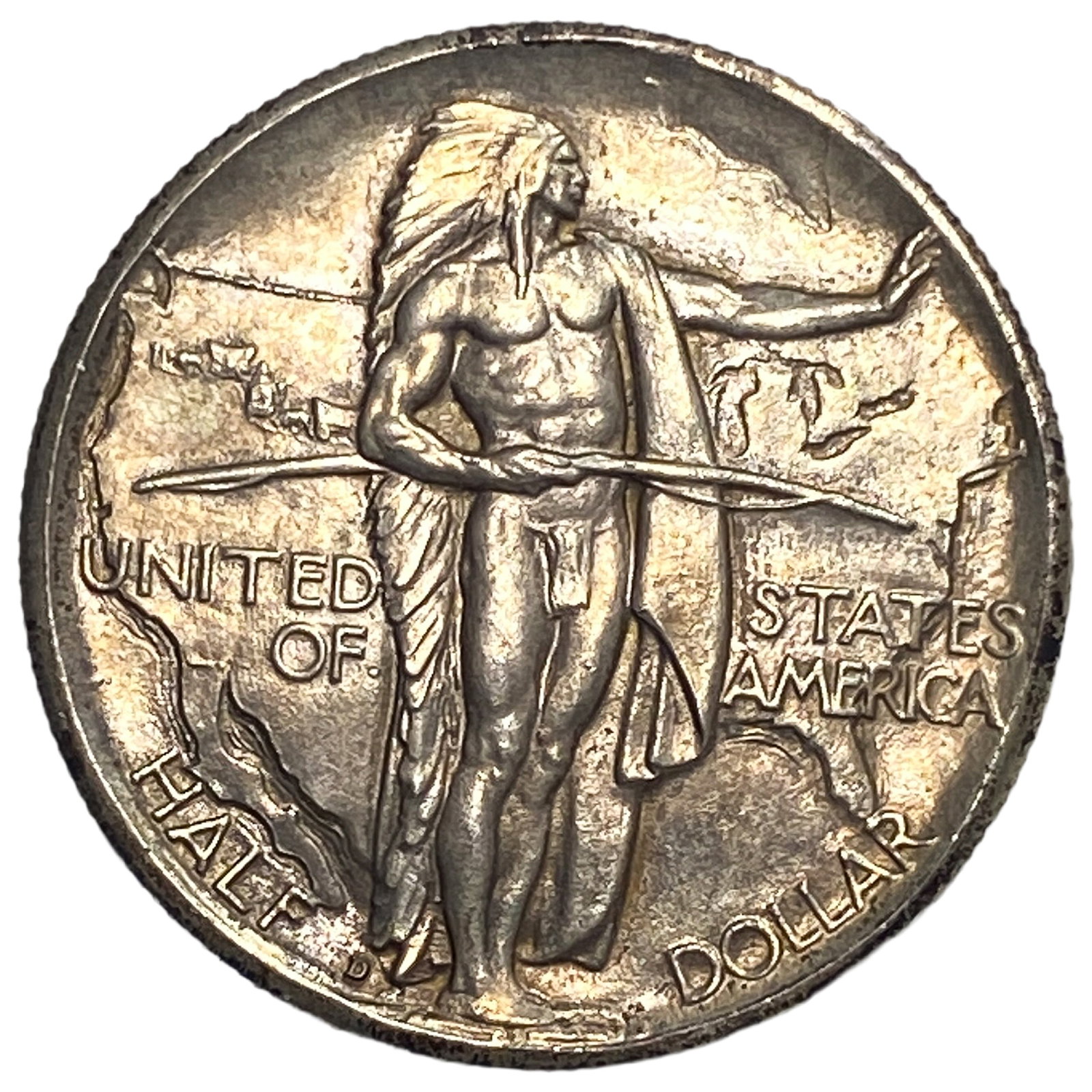 1937-D Oregon Trail Half Dollar (1 of 2)