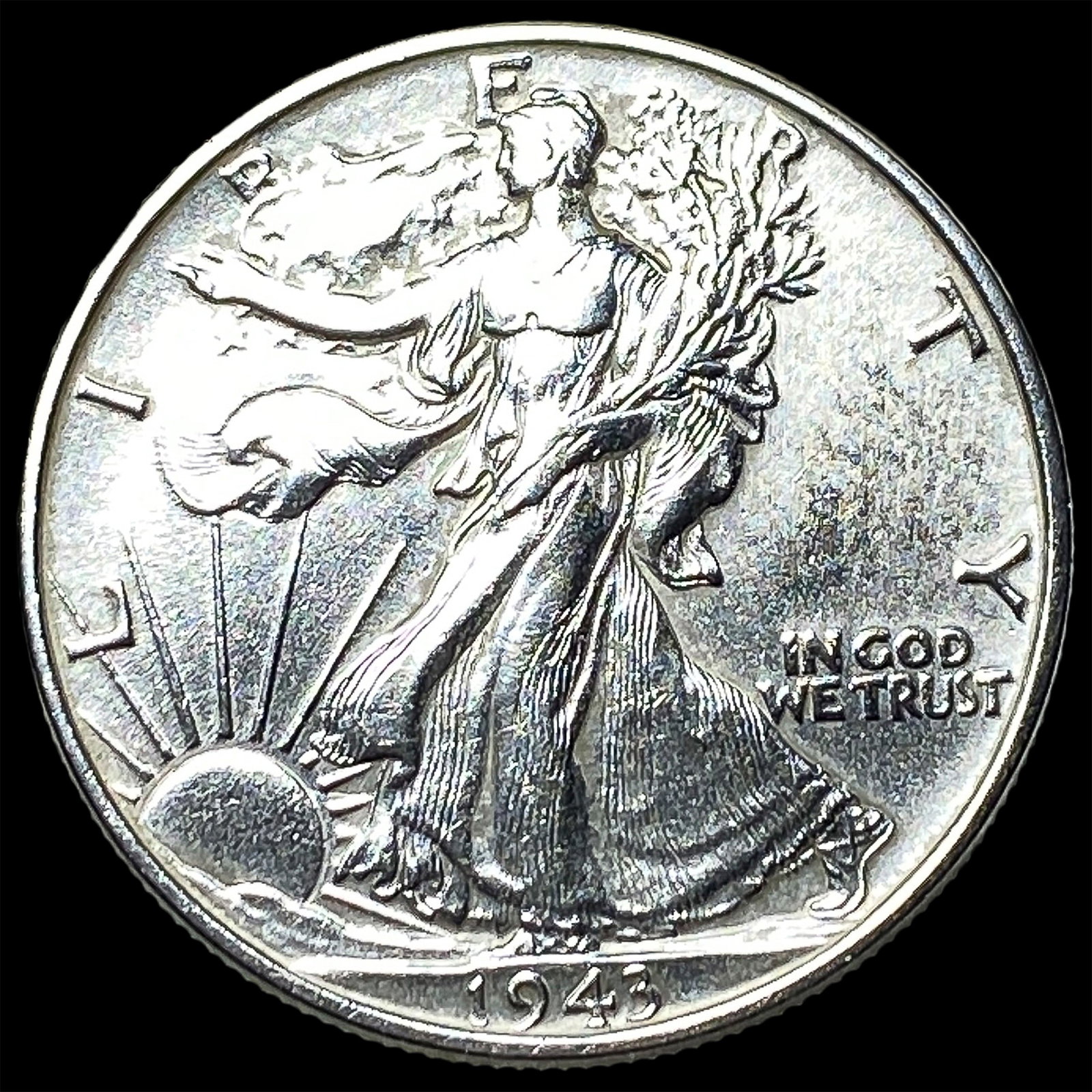 1943 Walking Liberty Half Dollar UNCIRCULATED: 1943 Walking Liberty Half Dollar UNCIRCULATED