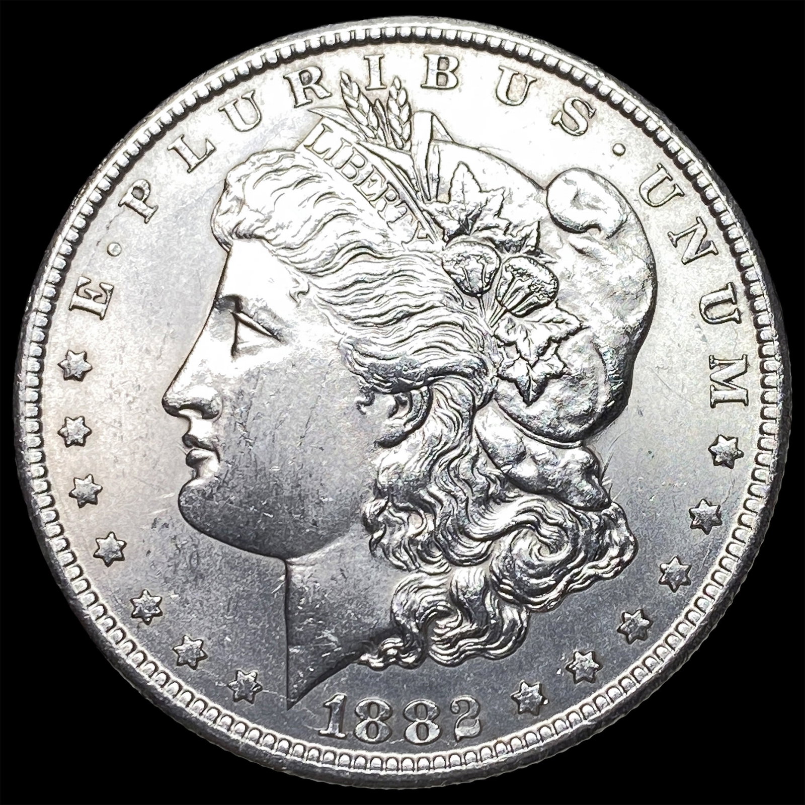 1882-CC Silver Morgan Dollar UNCIRCULATED: 1882-CC Silver Morgan Dollar UNCIRCULATED