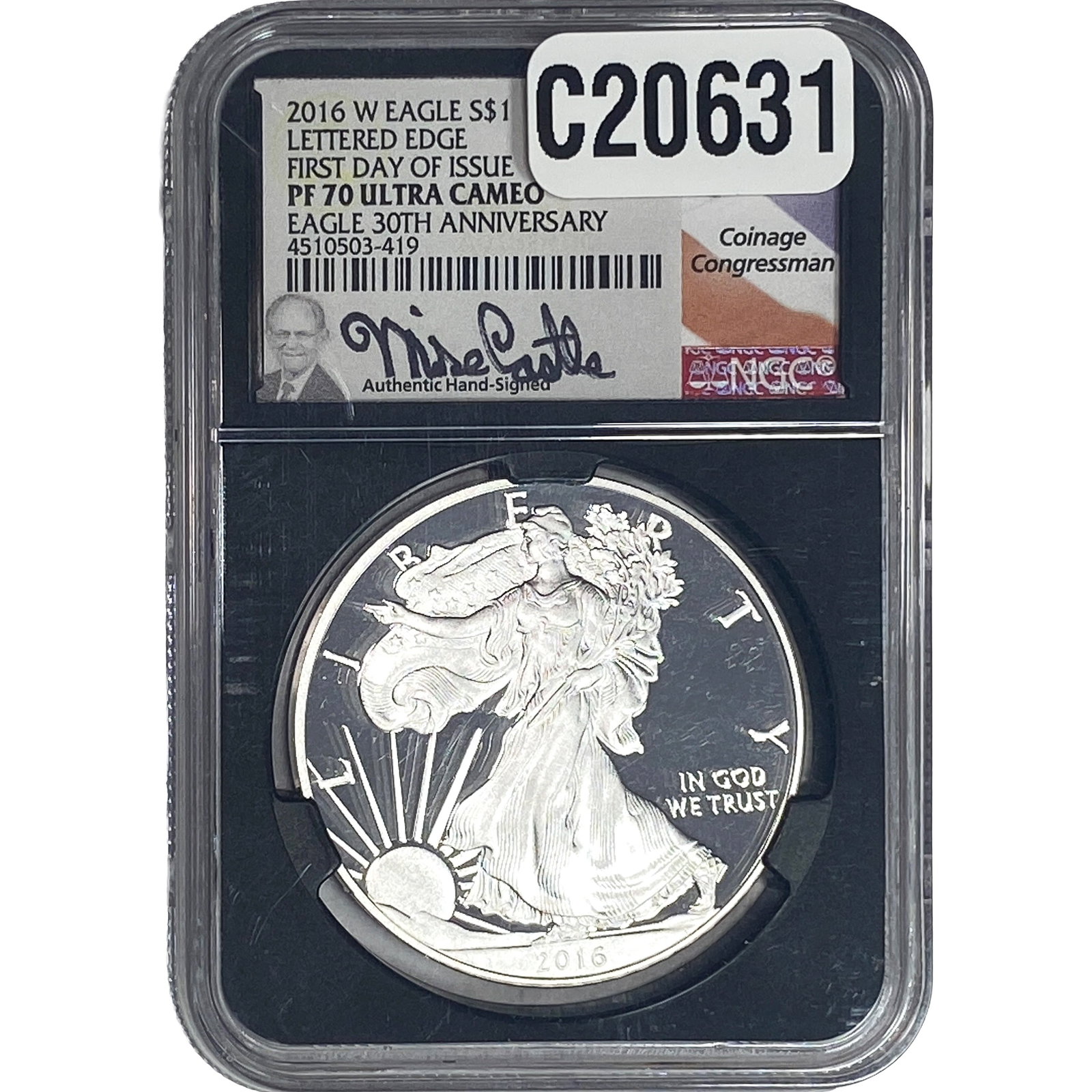 2016-W Silver Eagle NGC PF70 UC (1 of 2)