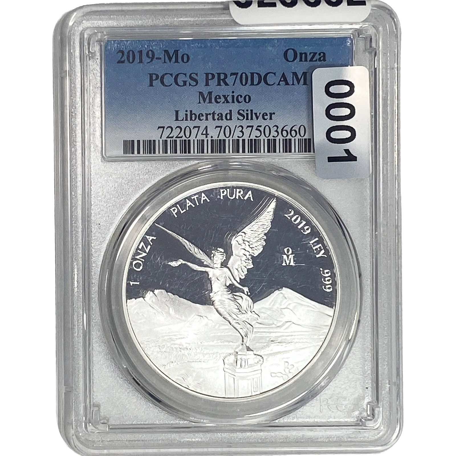 2019-Mo Silver Mexico Onza PCGS PR70 DCAM (1 of 2)